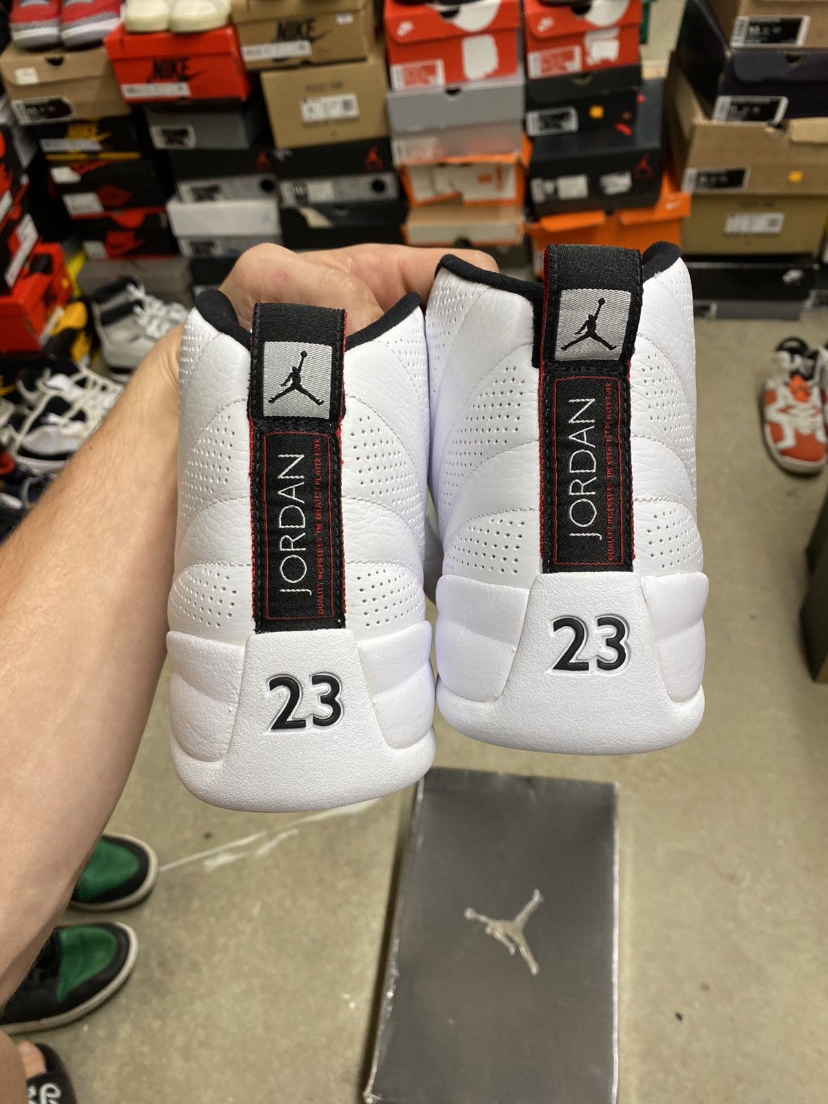 Jordan Brand Air Jordan 12 Retro Rising Sun 2009 Size US 9.5 / EU 42-43 - 4 Thumbnail