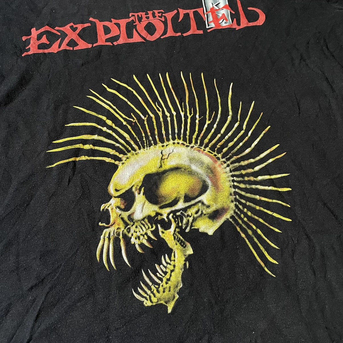 Vintage Vintage Y2K SKELETON CREEPY FACE ABSTRACT ANGRY L Size US L / EU 52-54 / 3 - 6 Thumbnail