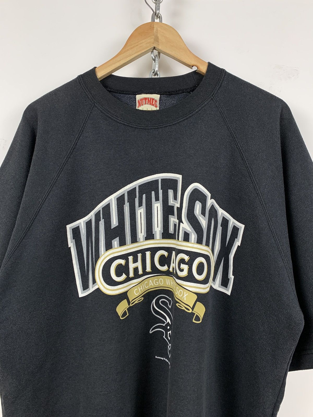 MLB 1995 Vintage Chicago White Sox MLB Nutmeg Shirt/Sweatshirt Size US XL / EU 56 / 4 - 5 Thumbnail