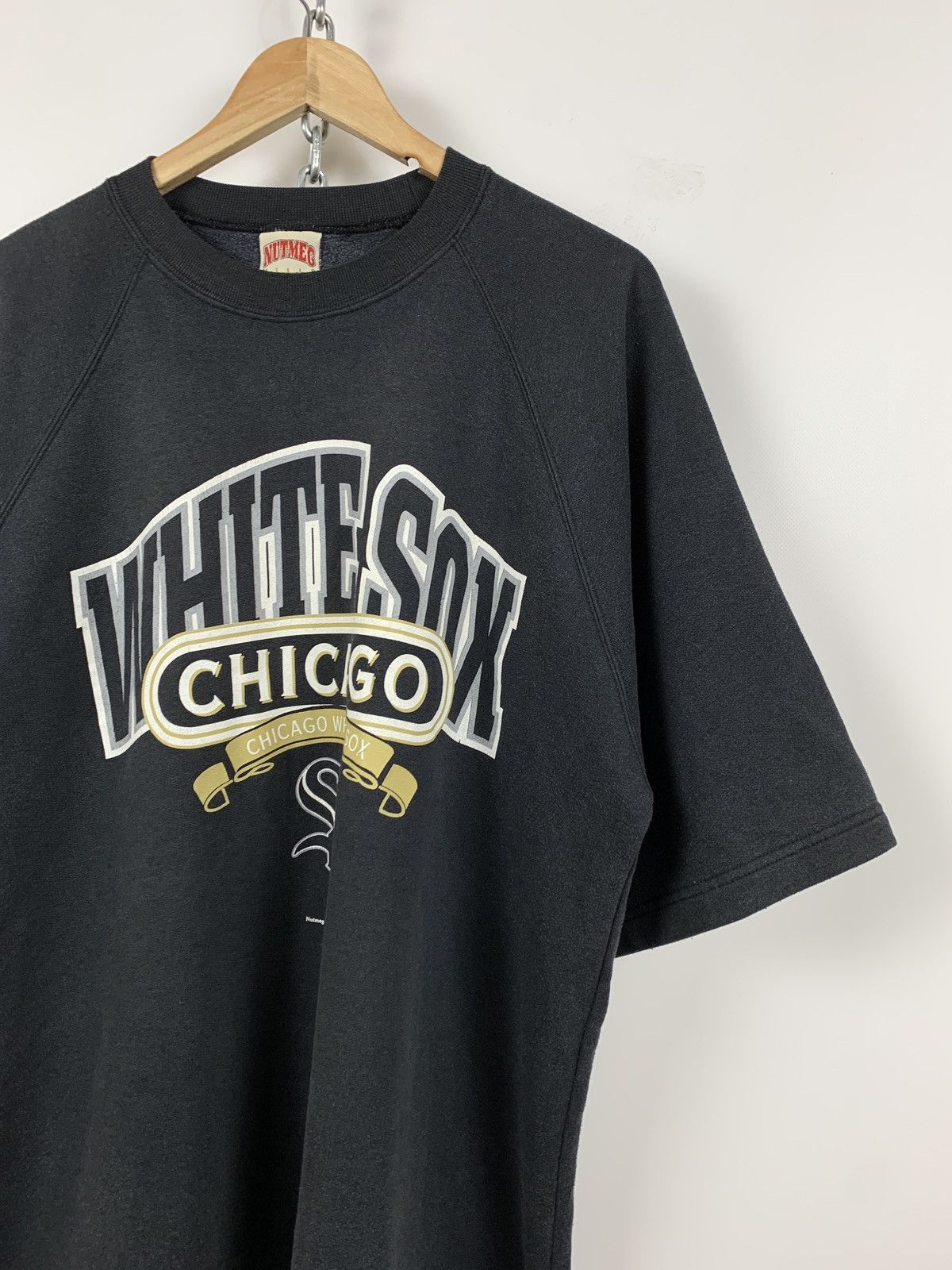 MLB 1995 Vintage Chicago White Sox MLB Nutmeg Shirt/Sweatshirt Size US XL / EU 56 / 4 - 4 Thumbnail