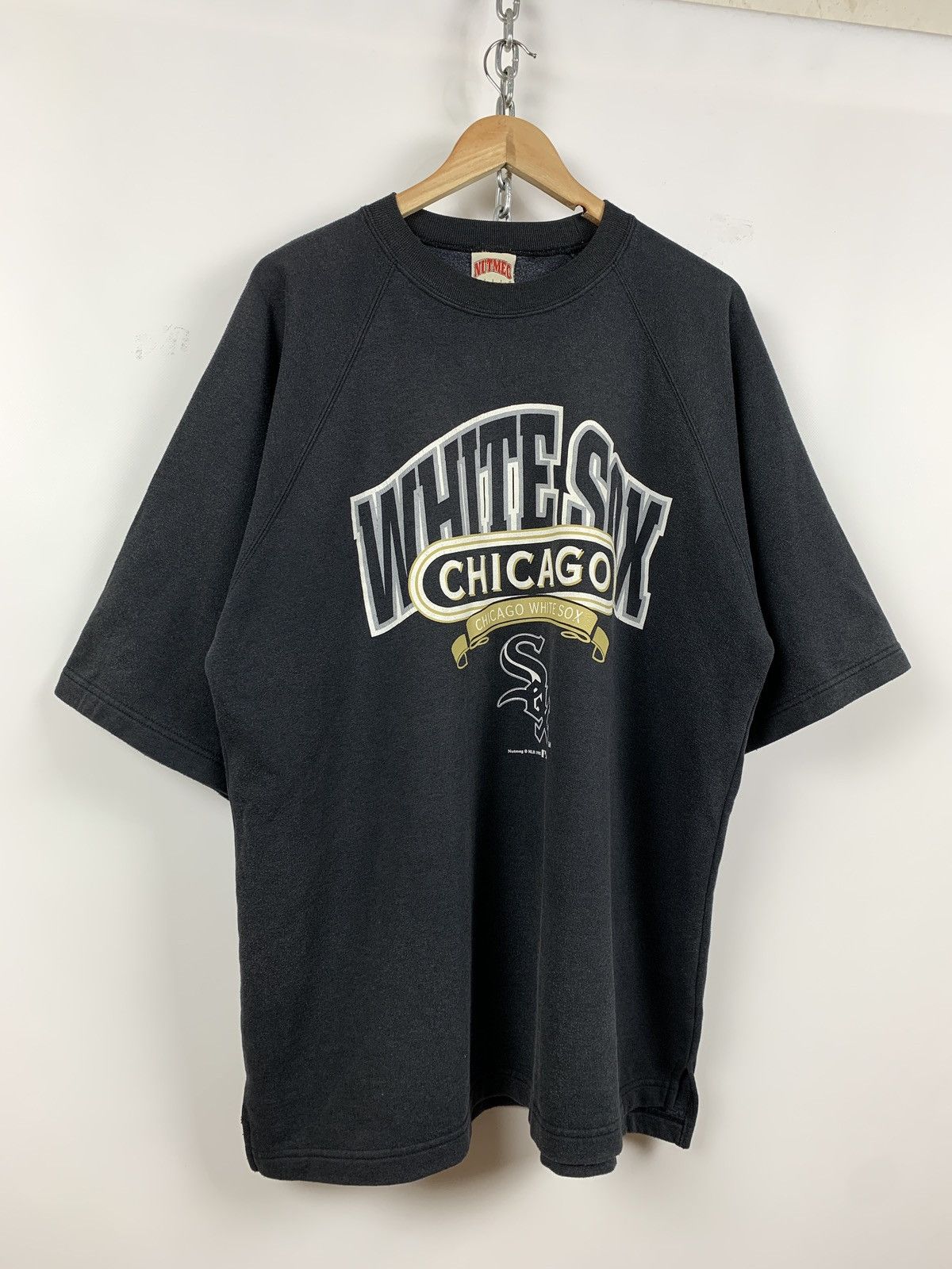 MLB 1995 Vintage Chicago White Sox MLB Nutmeg Shirt/Sweatshirt Size US XL / EU 56 / 4 - 2 Thumbnail