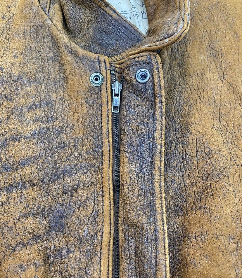 Genuine Leather × Japanese Brand × Vintage MITSUMINE Pvc Leather Jacket nice designer Size US L / EU 52-54 / 3 - 12 Thumbnail