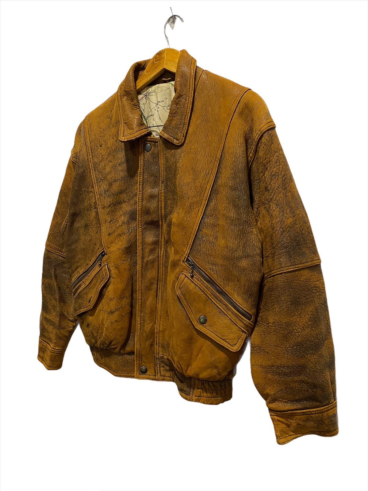 Genuine Leather × Japanese Brand × Vintage MITSUMINE Pvc Leather Jacket nice designer Size US L / EU 52-54 / 3 - 9 Thumbnail