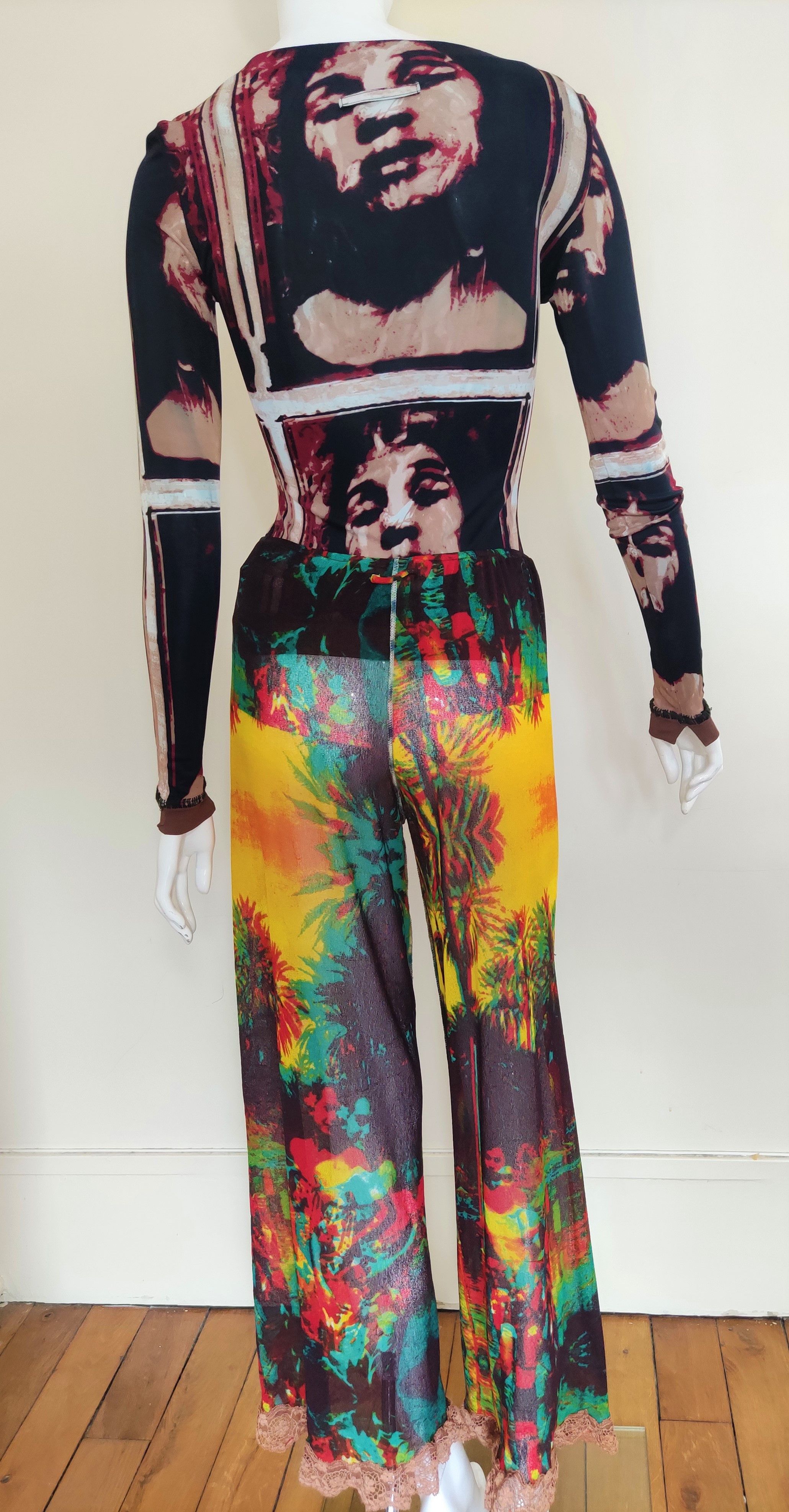 Jean Paul Gaultier Jean Paul Gaultier Angel Jesus Religious Angel Tee Top Size S / US 4 / IT 40 - 9 Thumbnail