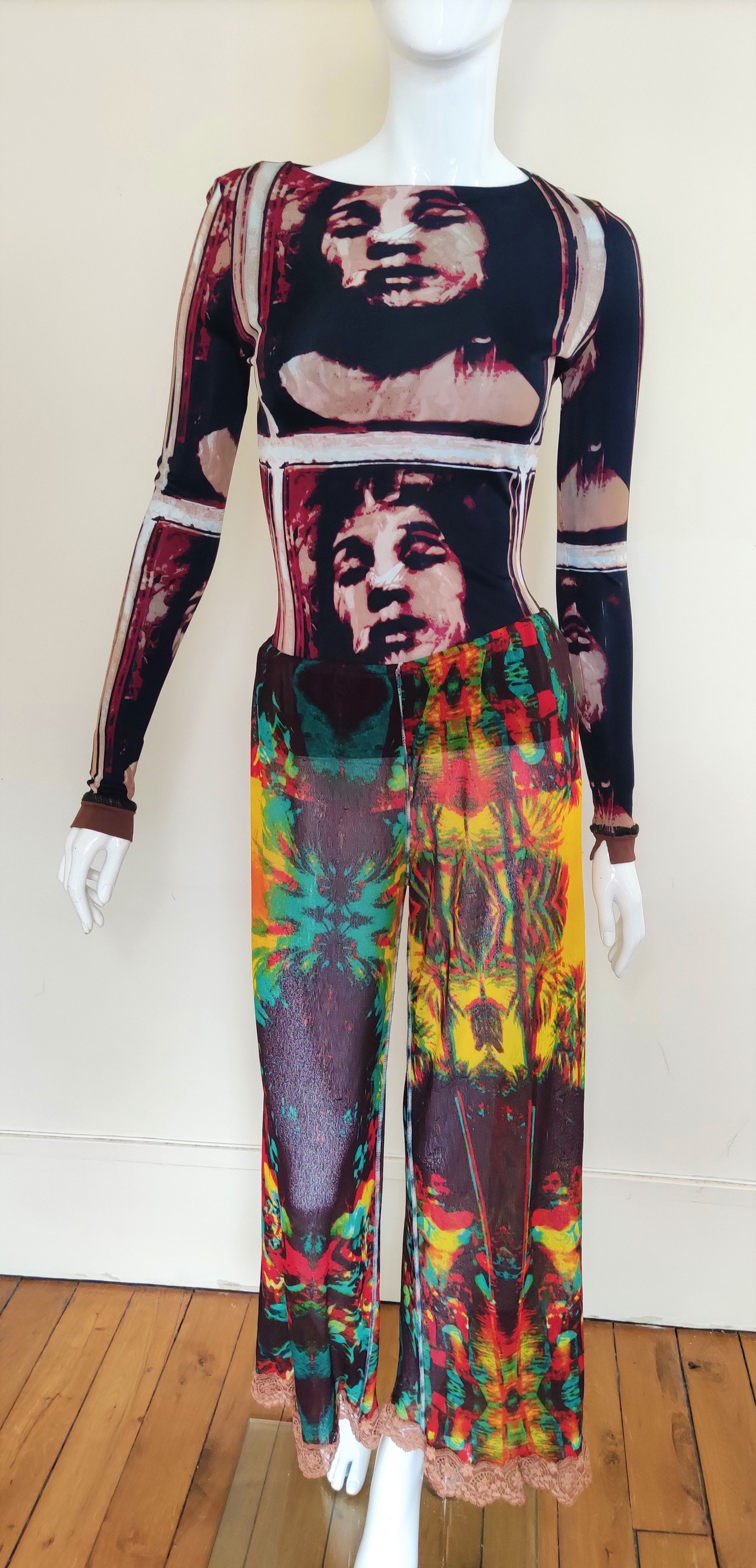 Jean Paul Gaultier Jean Paul Gaultier Angel Jesus Religious Angel Tee Top Size S / US 4 / IT 40 - 13 Thumbnail