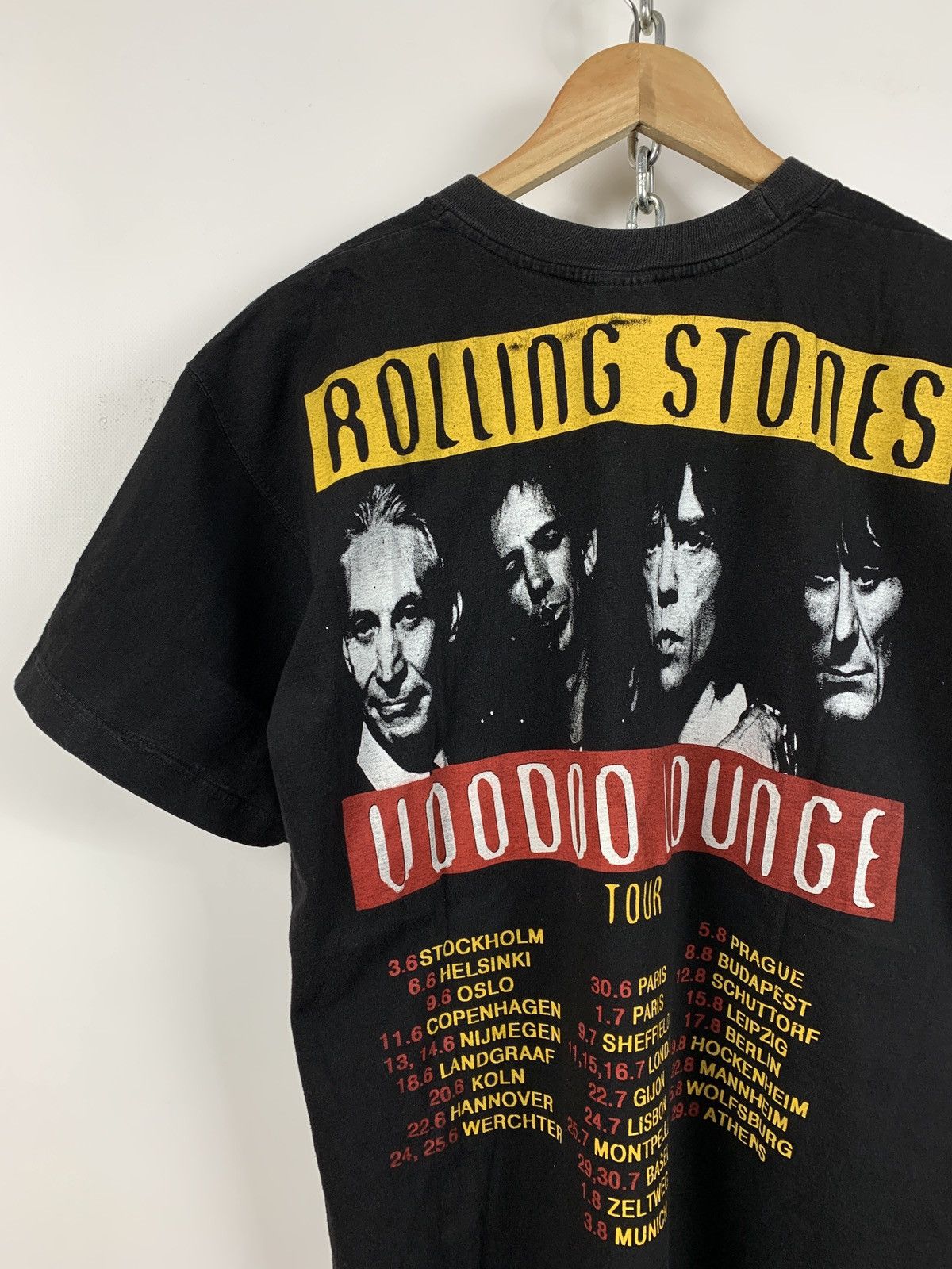 Band Tees Vintage The Rolling Stones Voodoo Lounge Tour T-Shirt Size US M / EU 48-50 / 2 - 5 Thumbnail