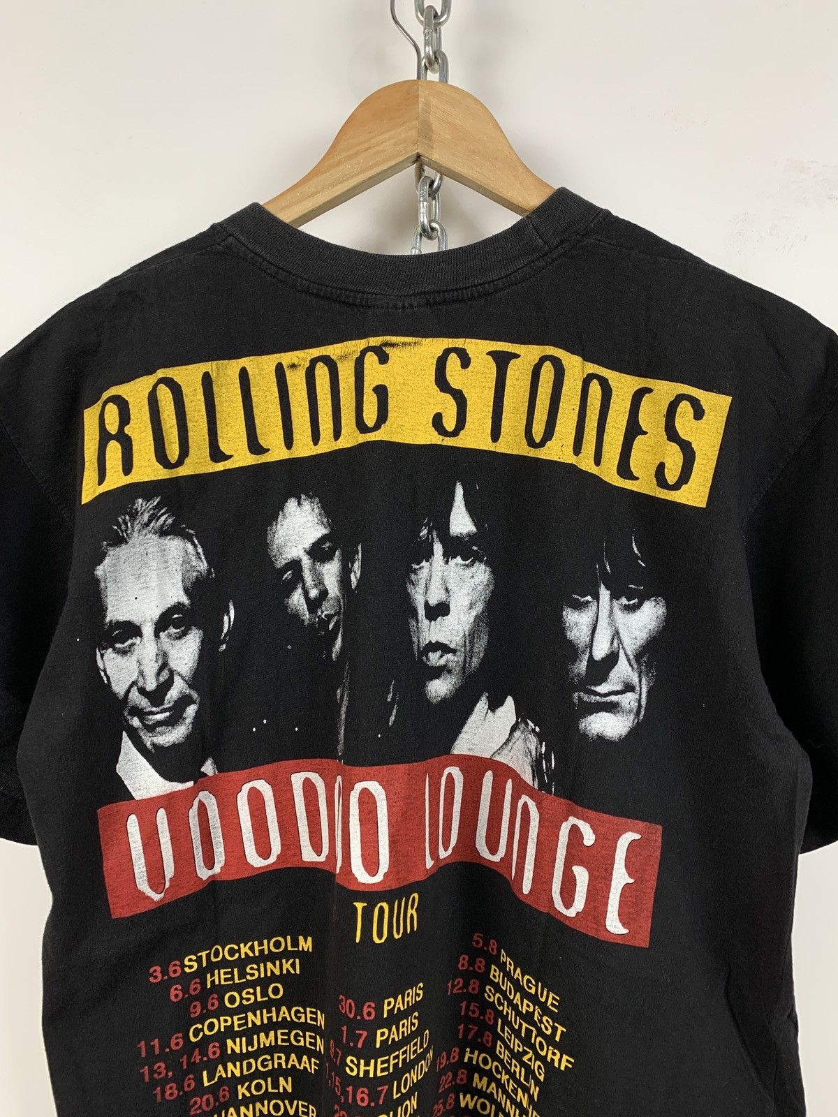 Band Tees Vintage The Rolling Stones Voodoo Lounge Tour T-Shirt Size US M / EU 48-50 / 2 - 11 Thumbnail