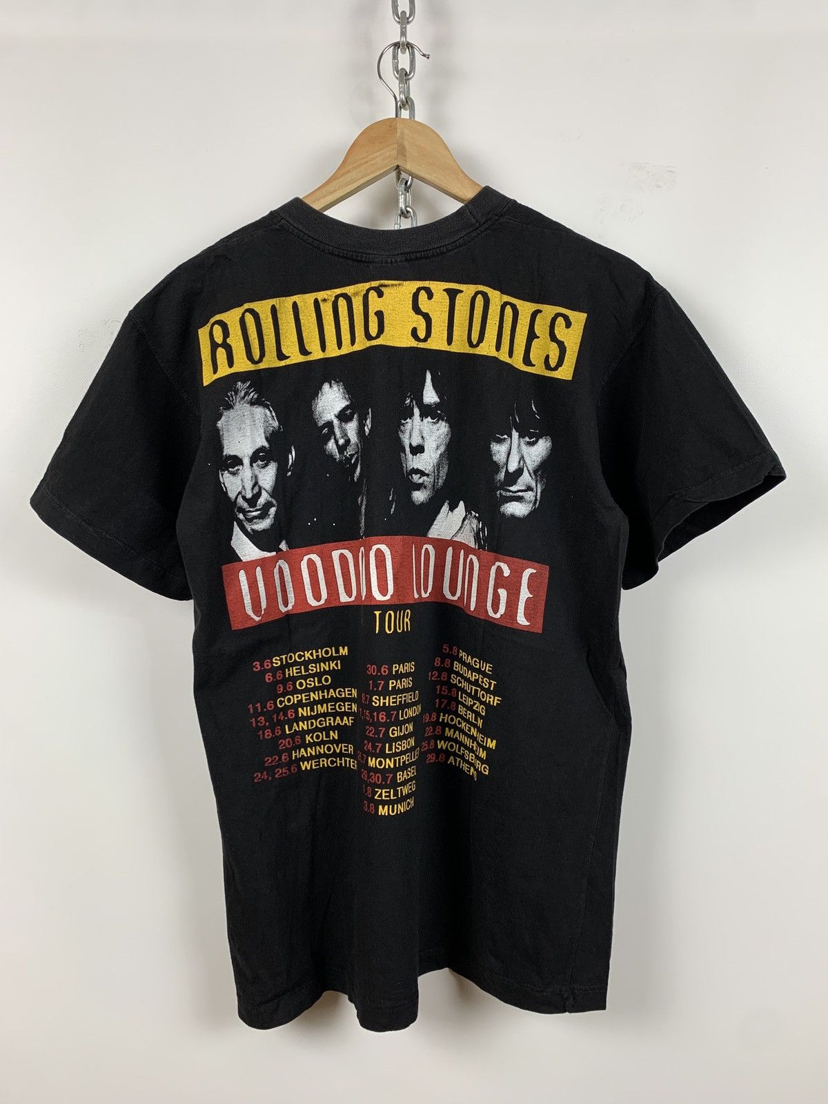 Band Tees Vintage The Rolling Stones Voodoo Lounge Tour T-Shirt Size US M / EU 48-50 / 2 - 3 Thumbnail