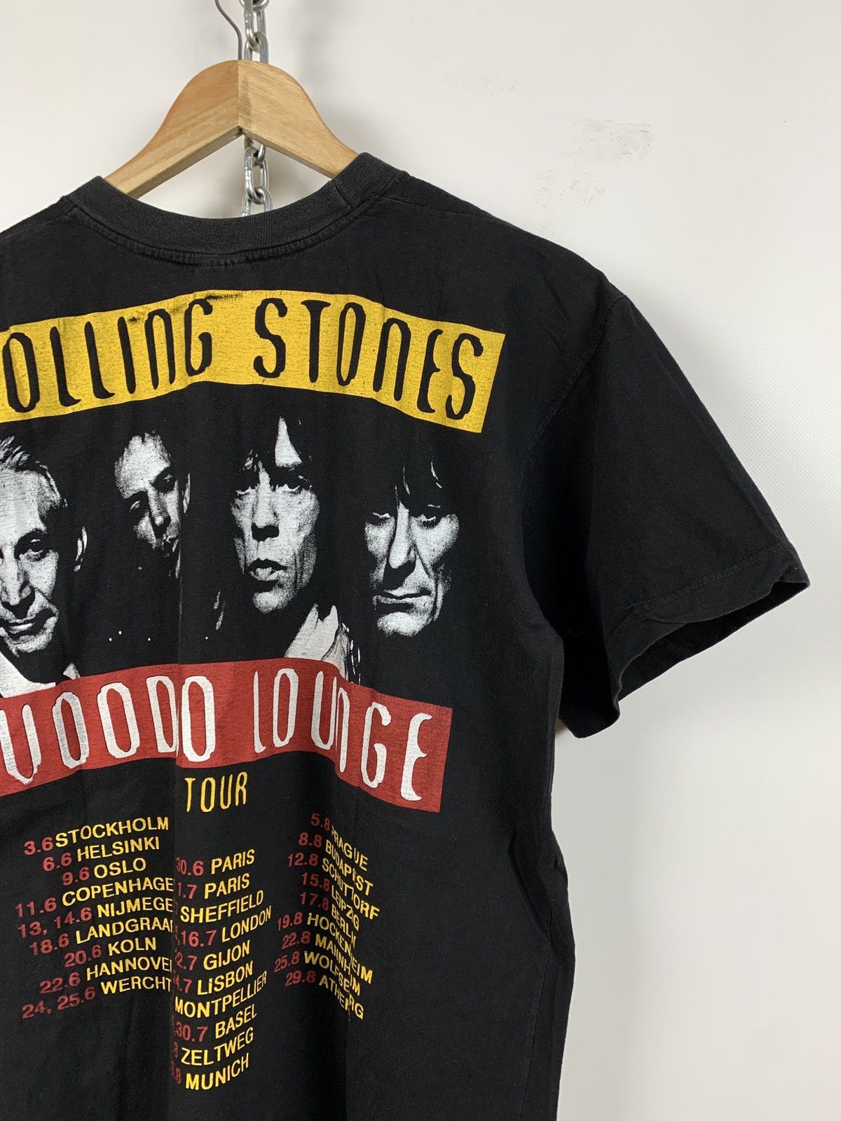 Band Tees Vintage The Rolling Stones Voodoo Lounge Tour T-Shirt Size US M / EU 48-50 / 2 - 6 Thumbnail