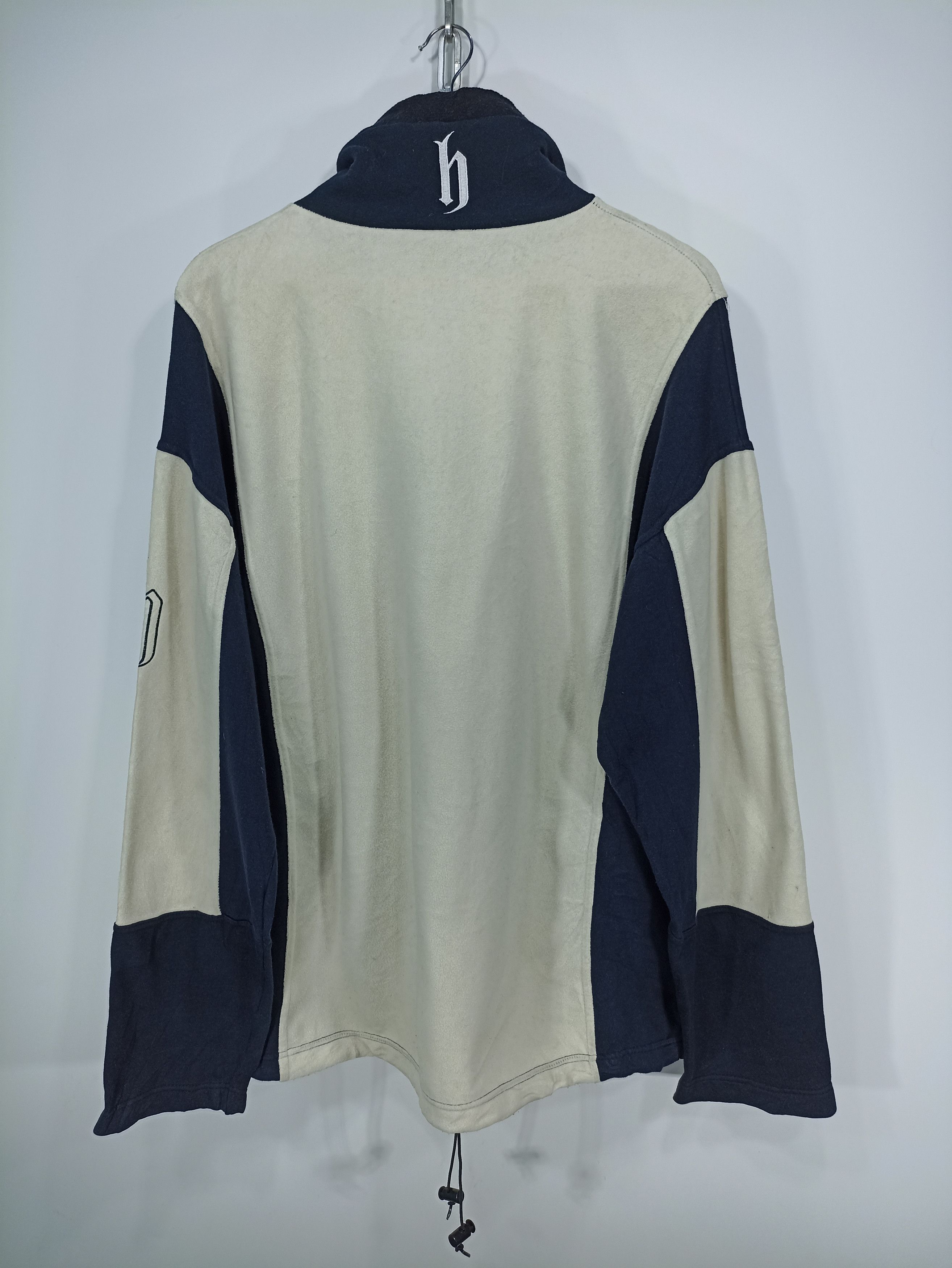 Japanese Brand × Vintage Vintage Japanese Brand H Fleece Big Logo Size US XL / EU 56 / 4 - 5 Thumbnail