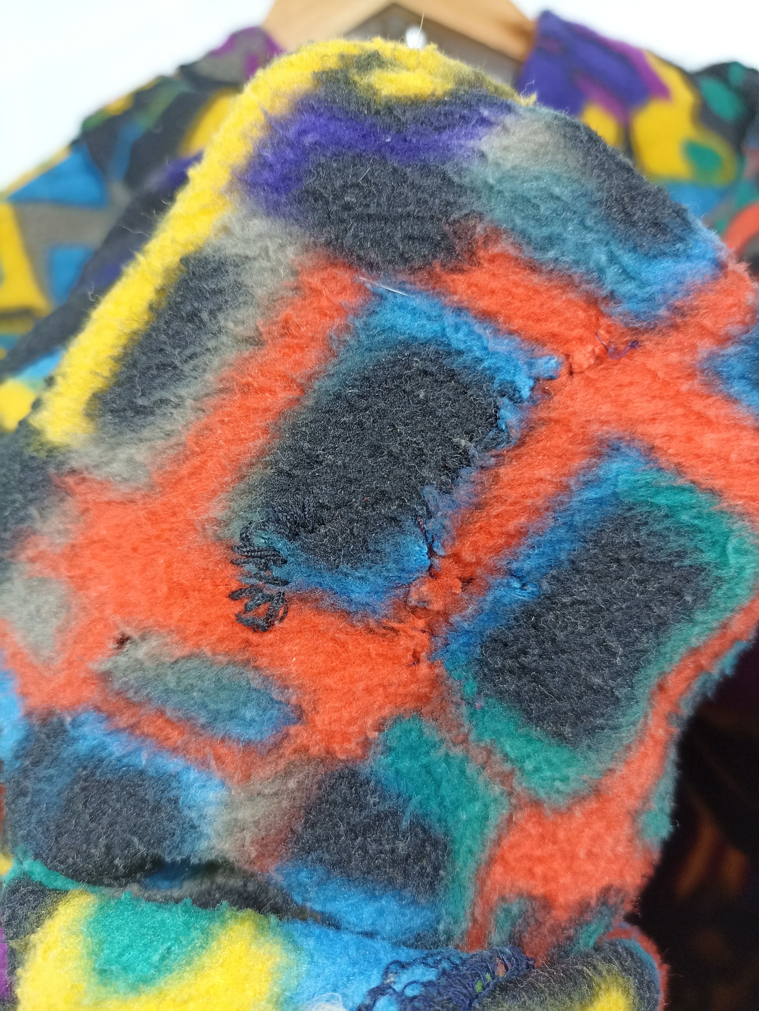 Japanese Brand × Vintage Vintage Action Field Full Print Outdoor Fleece Size US L / EU 52-54 / 3 - 9 Thumbnail