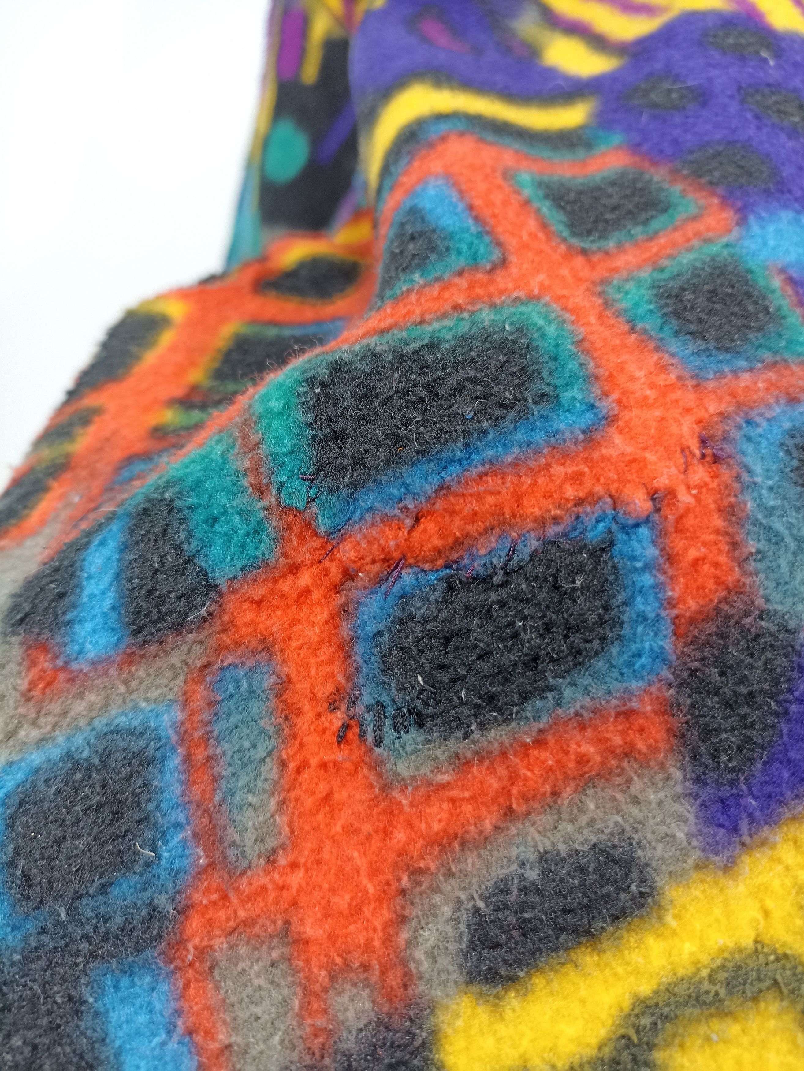 Japanese Brand × Vintage Vintage Action Field Full Print Outdoor Fleece Size US L / EU 52-54 / 3 - 8 Thumbnail