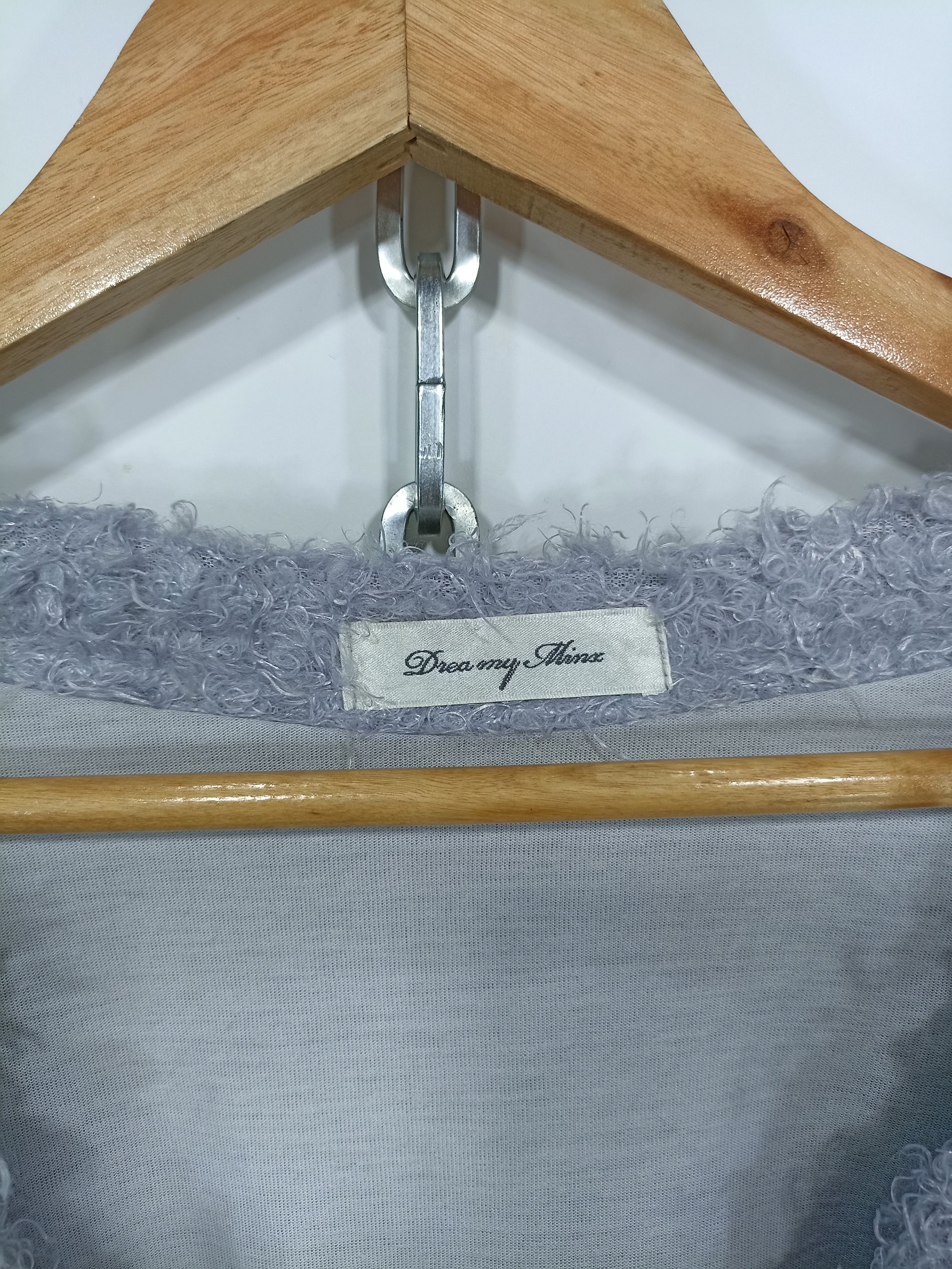Designer × Japanese Brand Japanese Shaggy Fleece Cardigan Cropped Size US S / EU 44-46 / 1 - 5 Thumbnail
