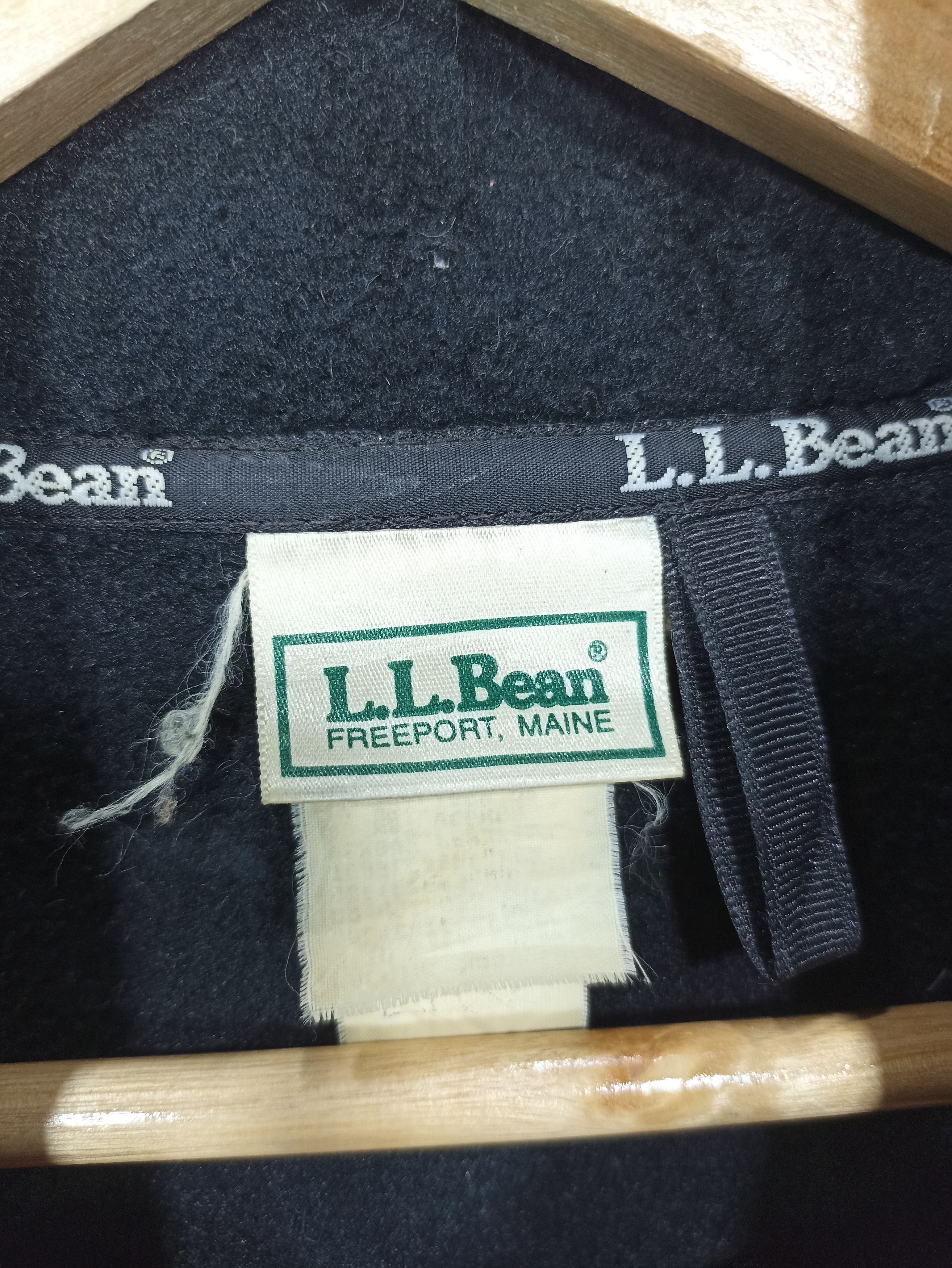 L.L. Bean × Vintage Vintage LL.Bean Outdoor Fleece Sweat Jacket Size US XL / EU 56 / 4 - 8 Thumbnail