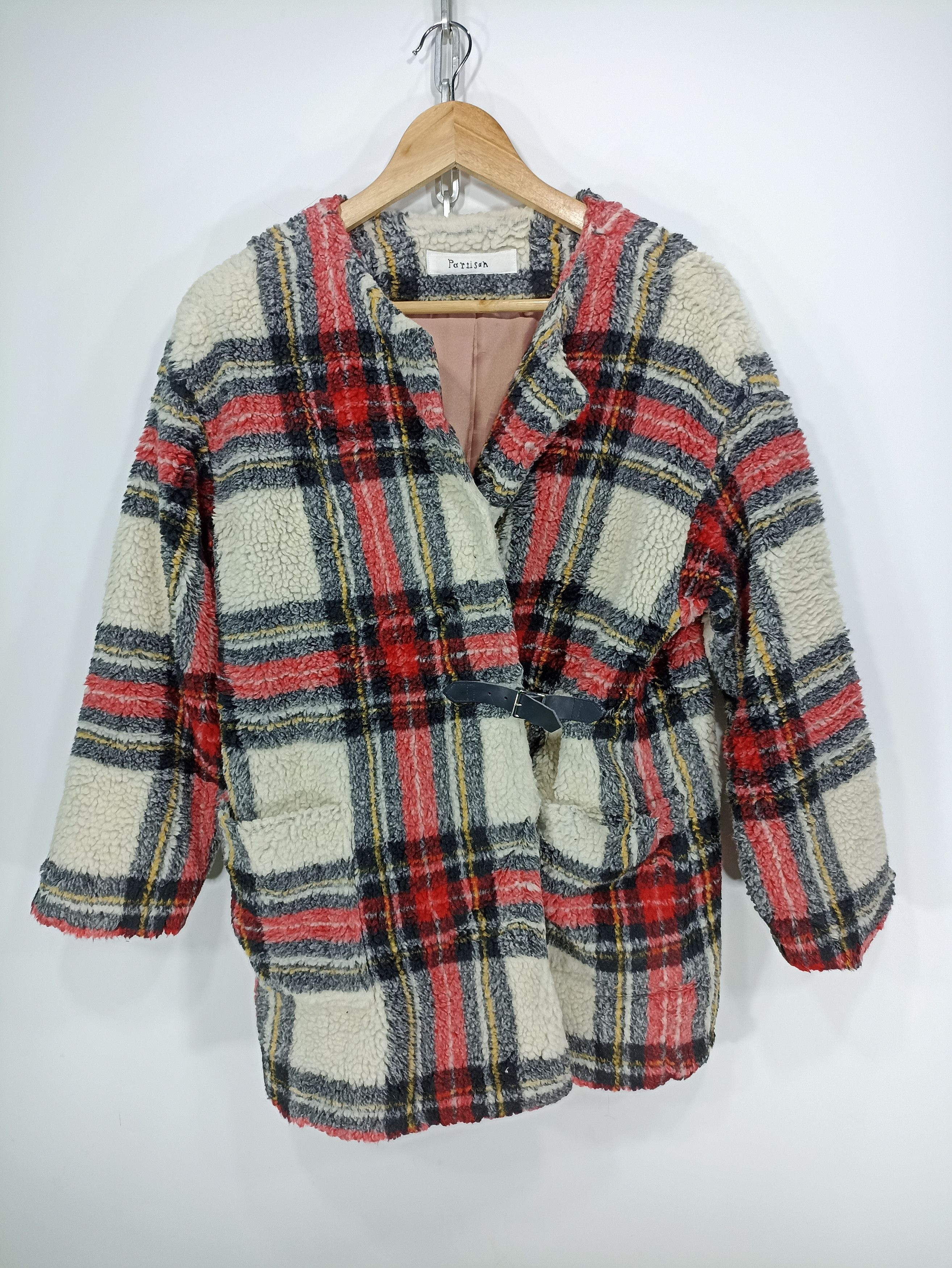 Designer × Japanese Brand × Vintage Made in japan Partisan Sherpa Jacket Size US S / EU 44-46 / 1 - 4 Thumbnail