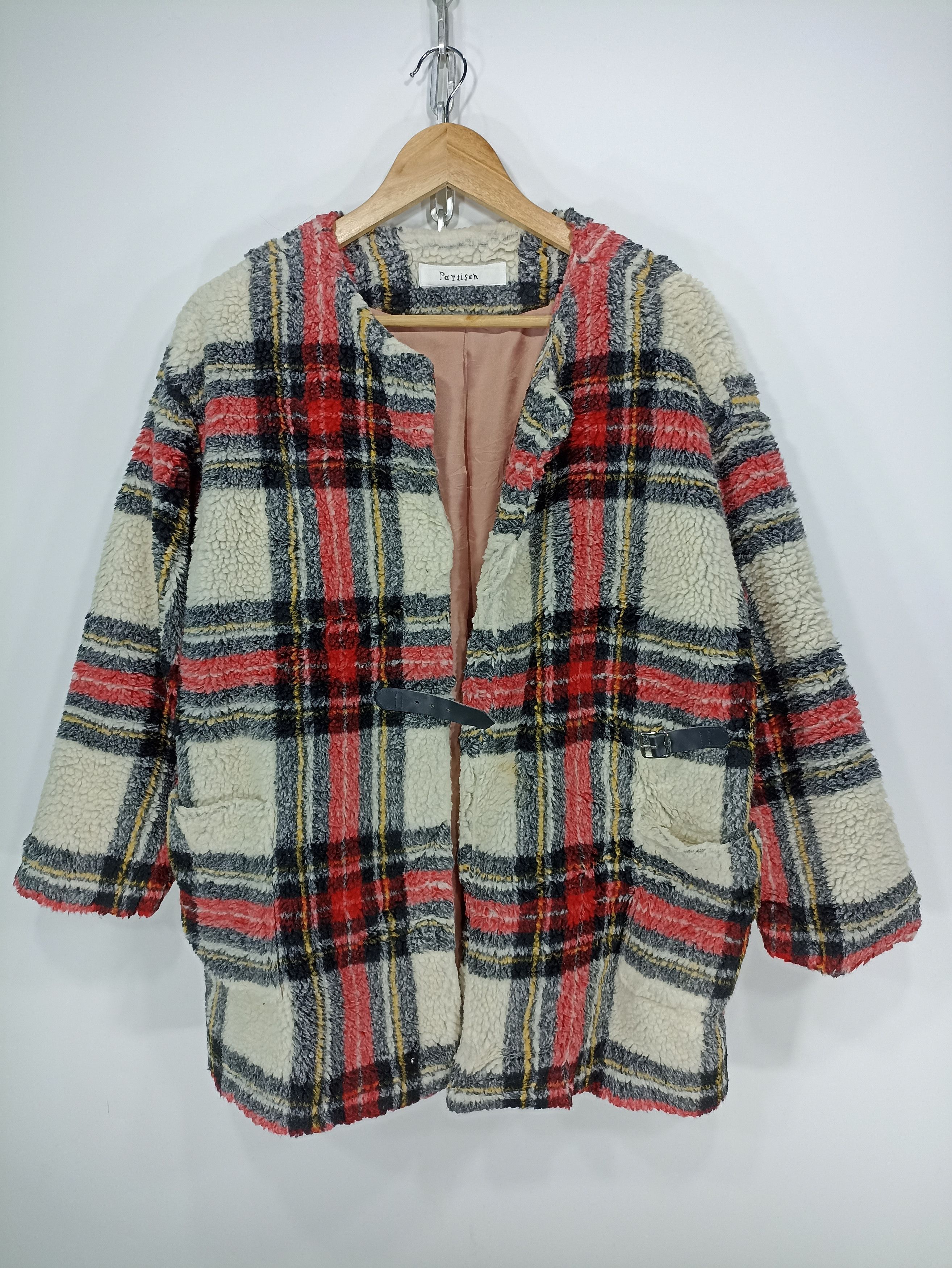 Designer × Japanese Brand × Vintage Made in japan Partisan Sherpa Jacket Size US S / EU 44-46 / 1 - 1 Thumbnail