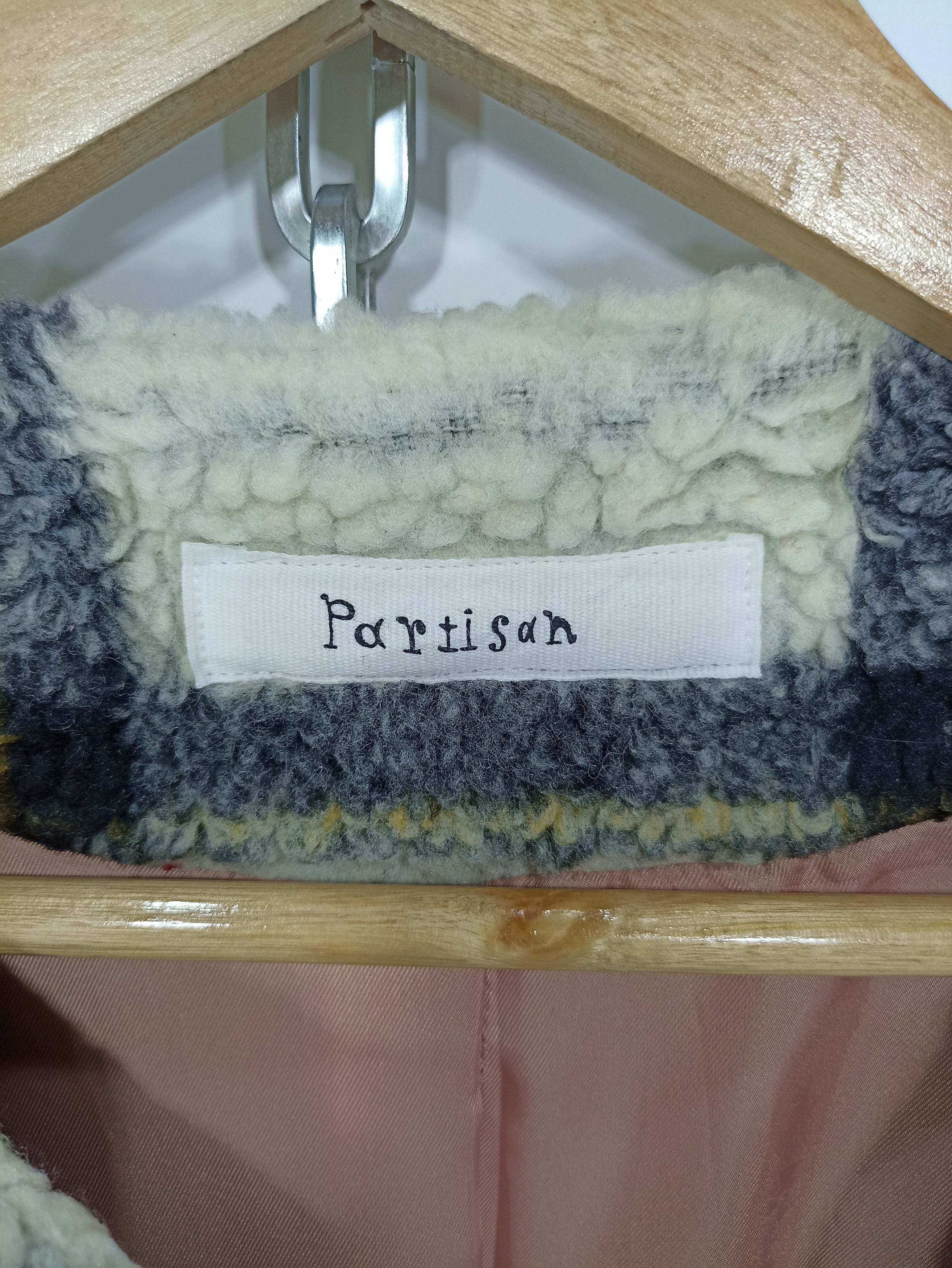 Designer × Japanese Brand × Vintage Made in japan Partisan Sherpa Jacket Size US S / EU 44-46 / 1 - 7 Thumbnail