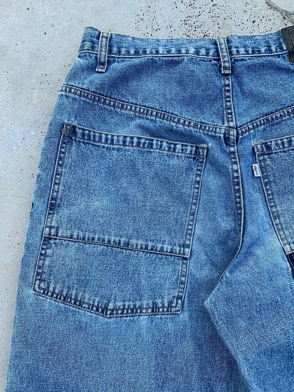 Levi's Levis L2 Vintage Baggy Light Washed Denim Jeans Size US 32 / EU 48 - 11 Thumbnail