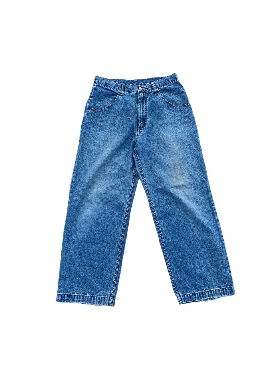 Levi's Levis L2 Vintage Baggy Light Washed Denim Jeans Size US 32 / EU 48 - 2 Thumbnail