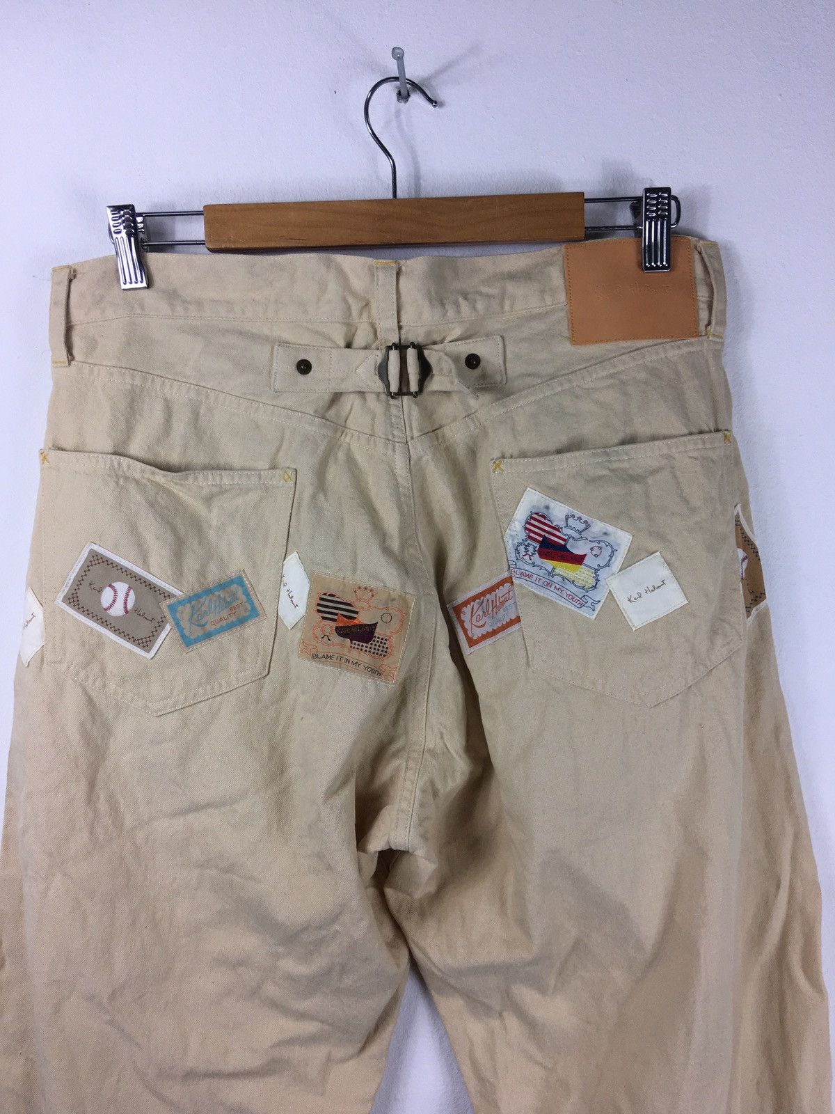 Karl Helmut Japanese Brand X Karl Helmut Patchwork Trouser Pants Size US 32 / EU 48 - 3 Thumbnail