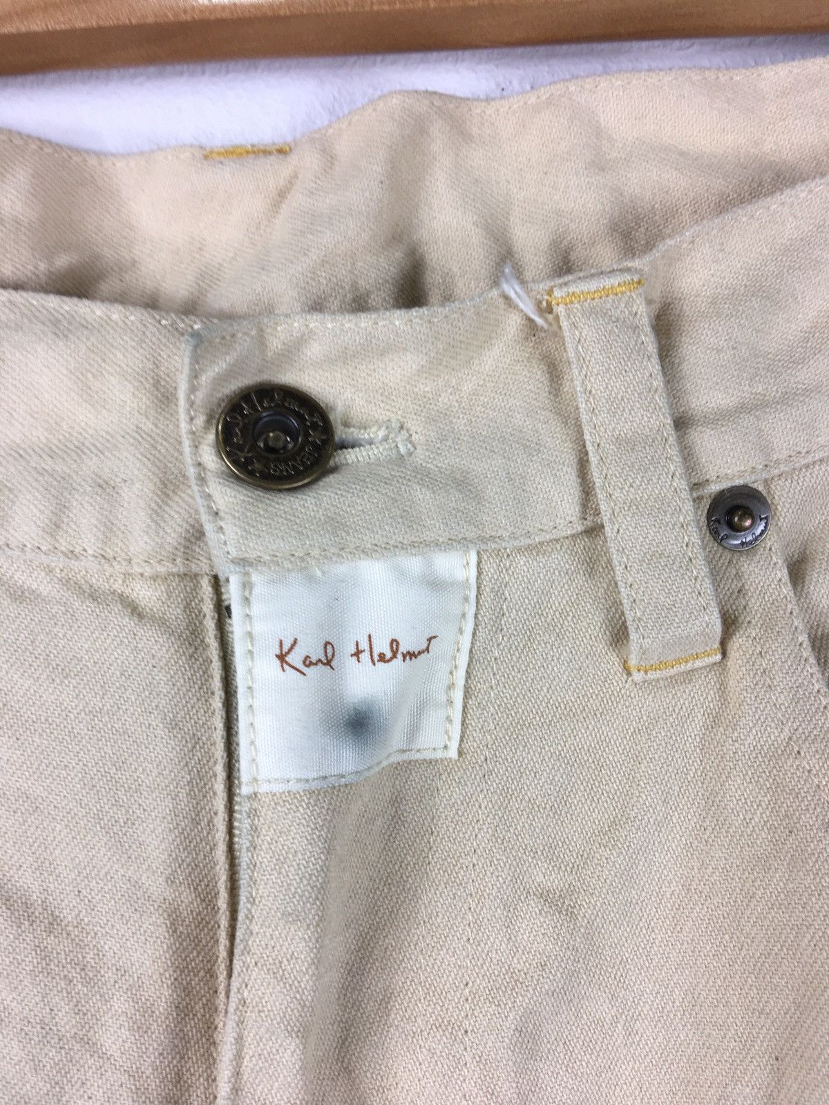 Karl Helmut Japanese Brand X Karl Helmut Patchwork Trouser Pants Size US 32 / EU 48 - 9 Thumbnail