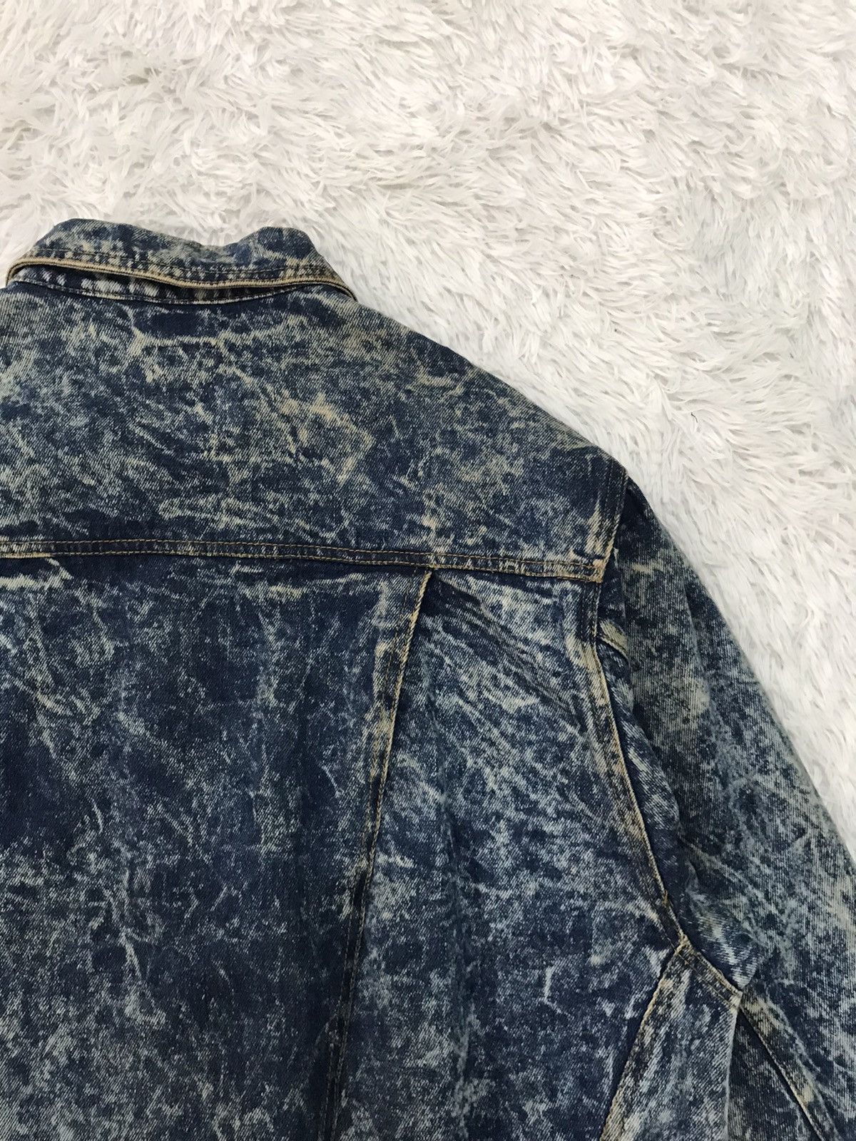 Japanese Brand Acid Wash Style Rue Du New Orleans Denim Jacket Size US L / EU 52-54 / 3 - 11 Thumbnail