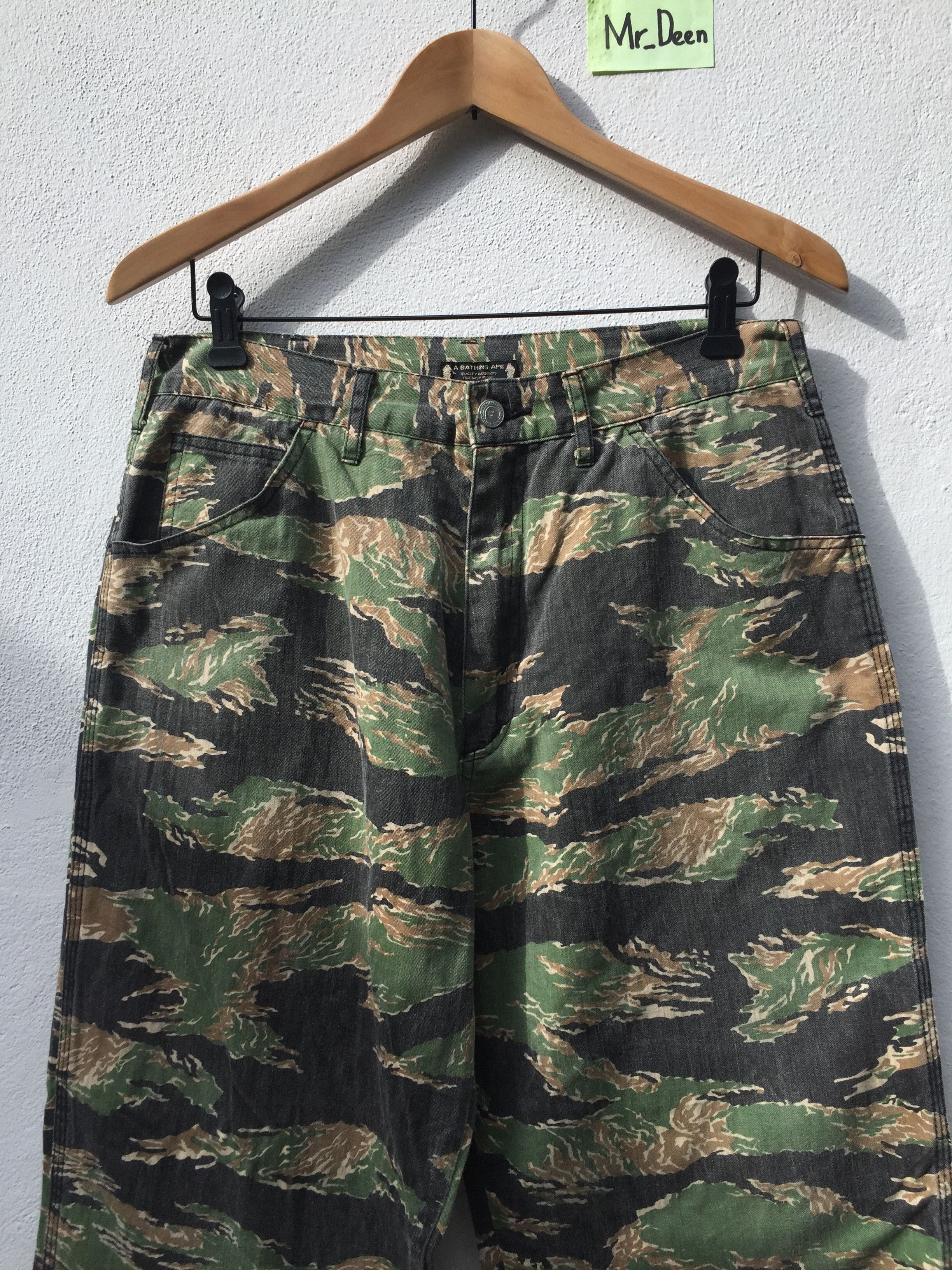 Bape Tiger Camo Pants Size US 32 / EU 48 - 5 Thumbnail