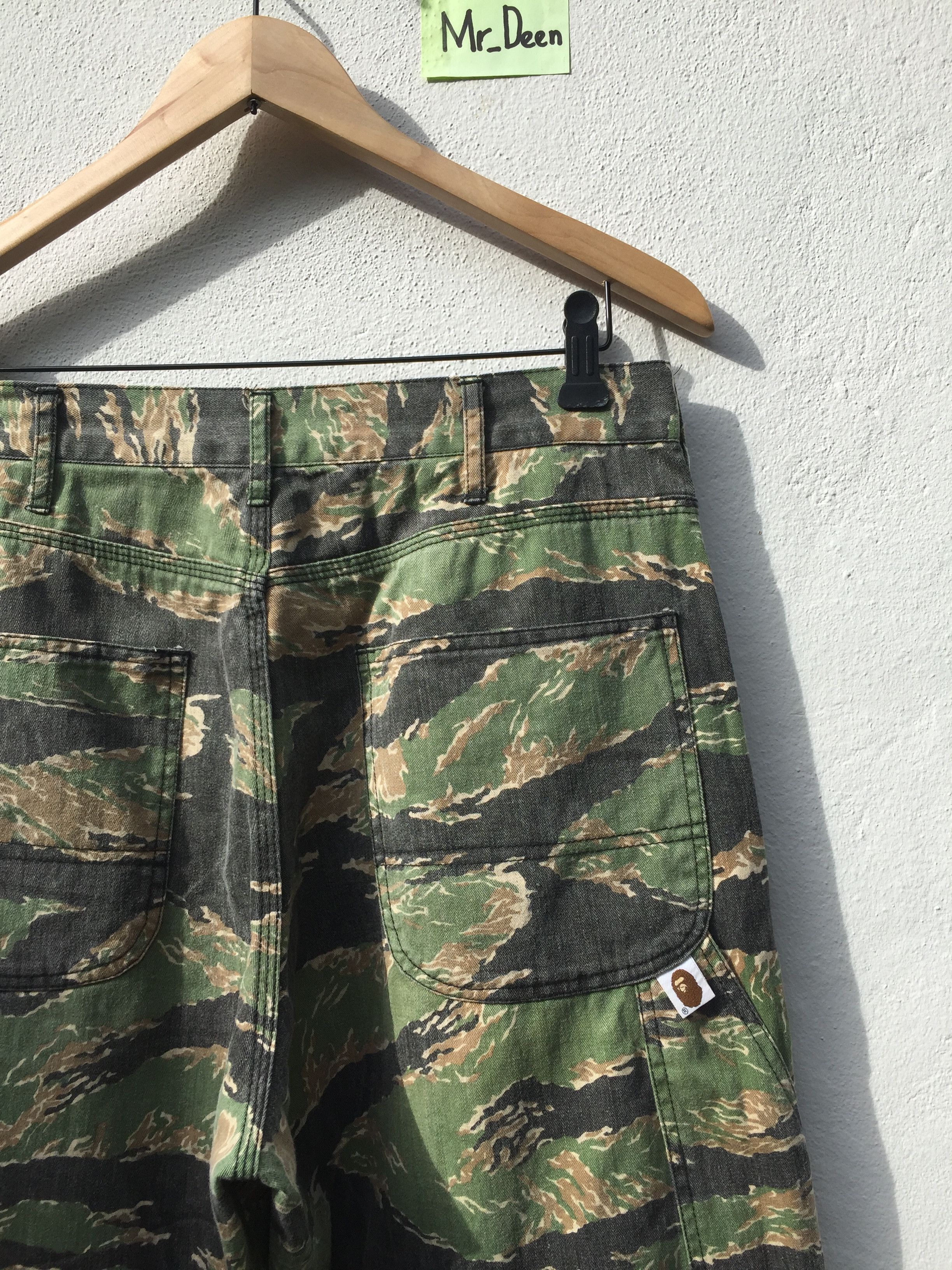 Bape Tiger Camo Pants Size US 32 / EU 48 - 11 Thumbnail