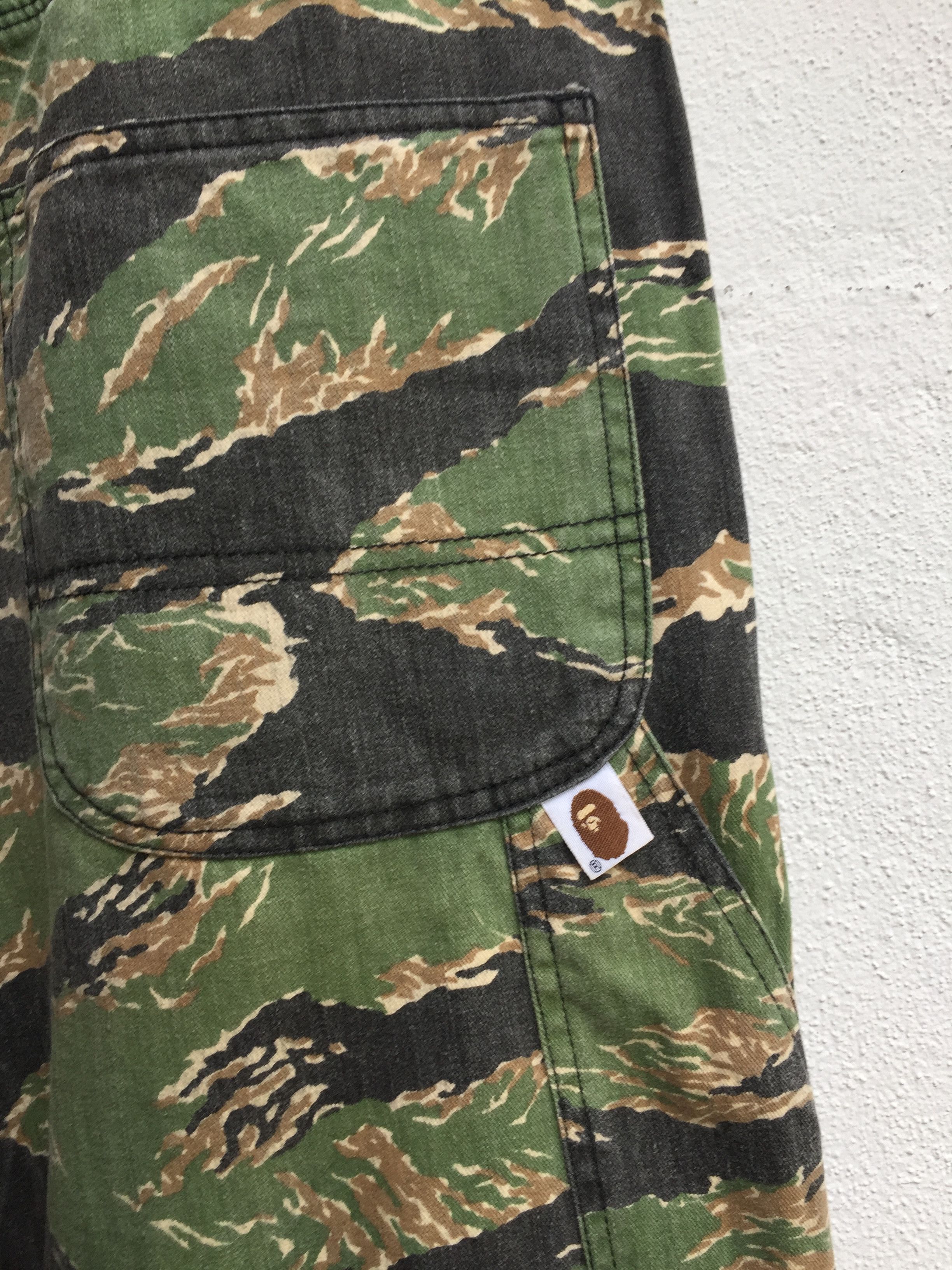 Bape Tiger Camo Pants Size US 32 / EU 48 - 12 Thumbnail
