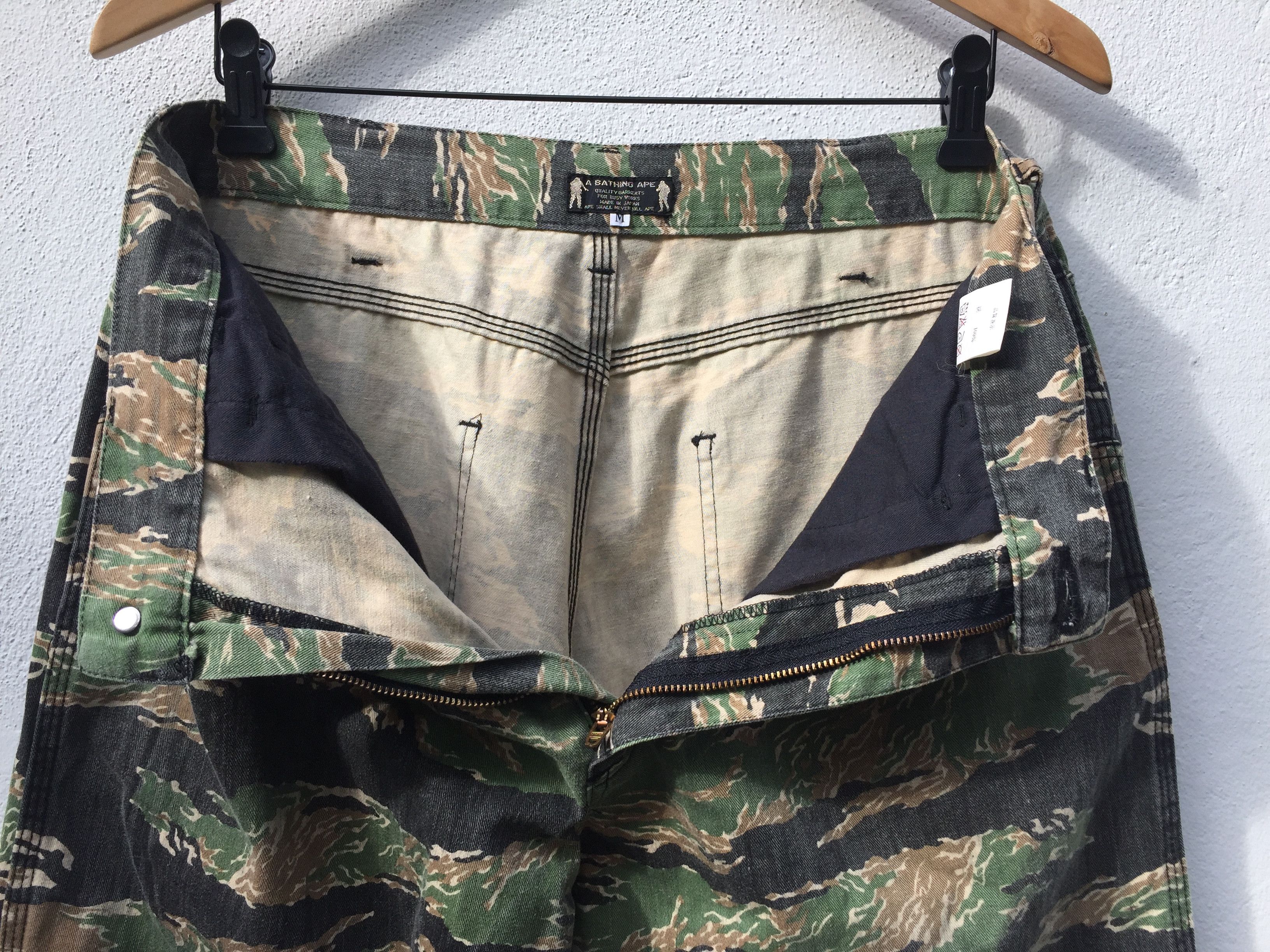 Bape Tiger Camo Pants Size US 32 / EU 48 - 18 Thumbnail