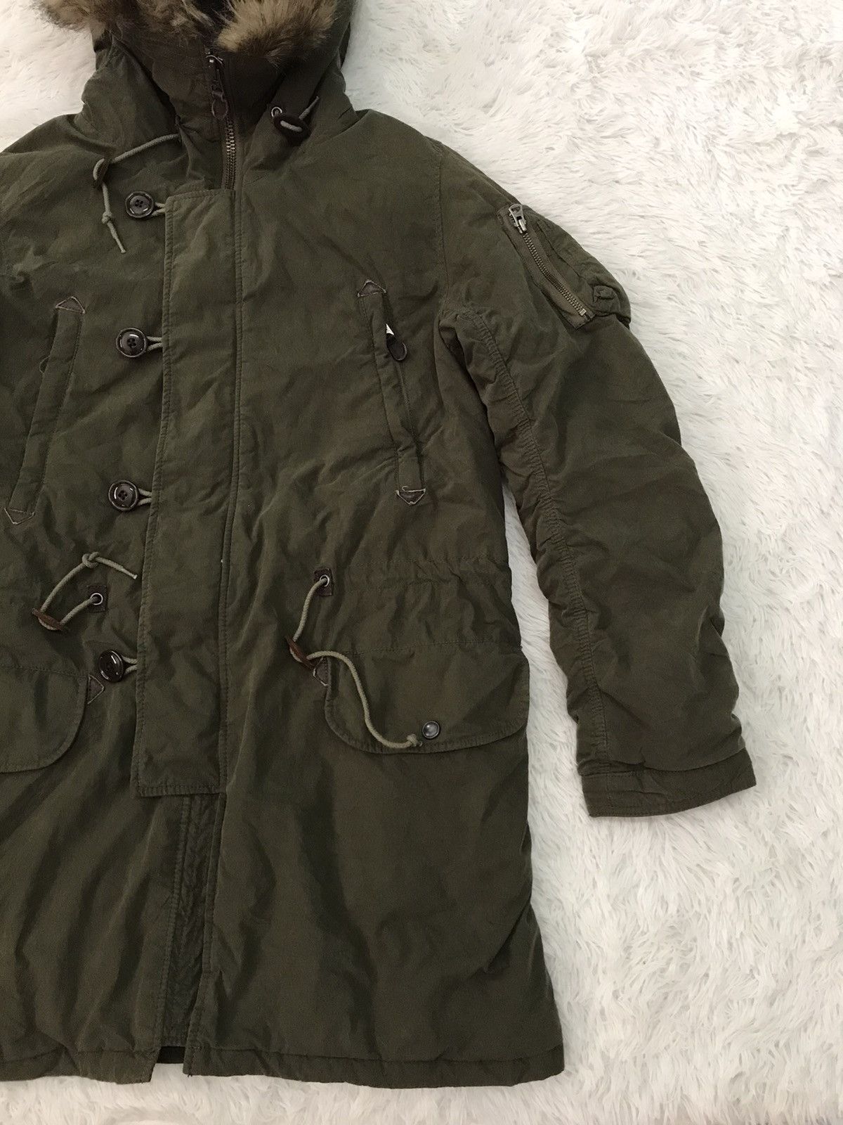 Johnbull Johnbull Parka Khaki Jacket Hooded Size US M / EU 48-50 / 2 - 4 Thumbnail