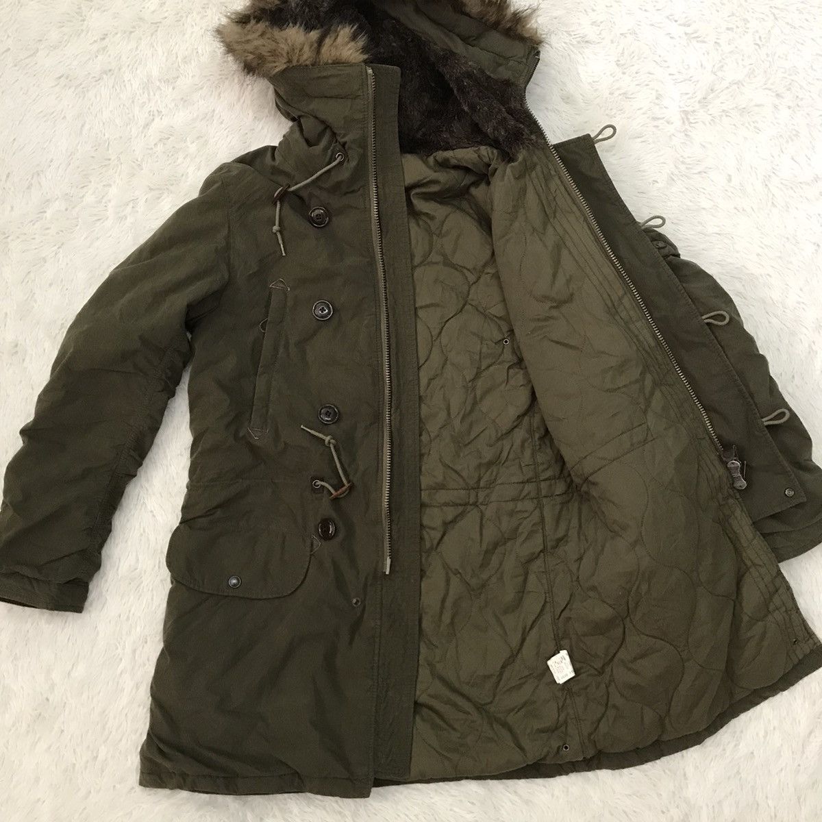 Johnbull Johnbull Parka Khaki Jacket Hooded Size US M / EU 48-50 / 2 - 16 Thumbnail