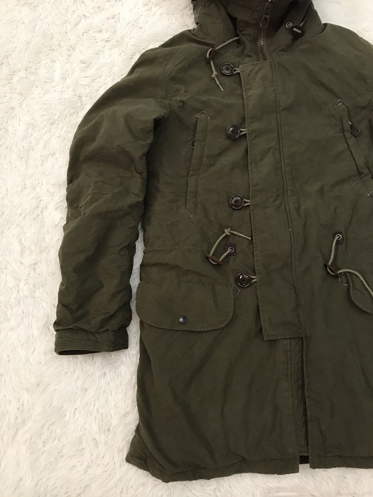 Johnbull Johnbull Parka Khaki Jacket Hooded Size US M / EU 48-50 / 2 - 3 Thumbnail