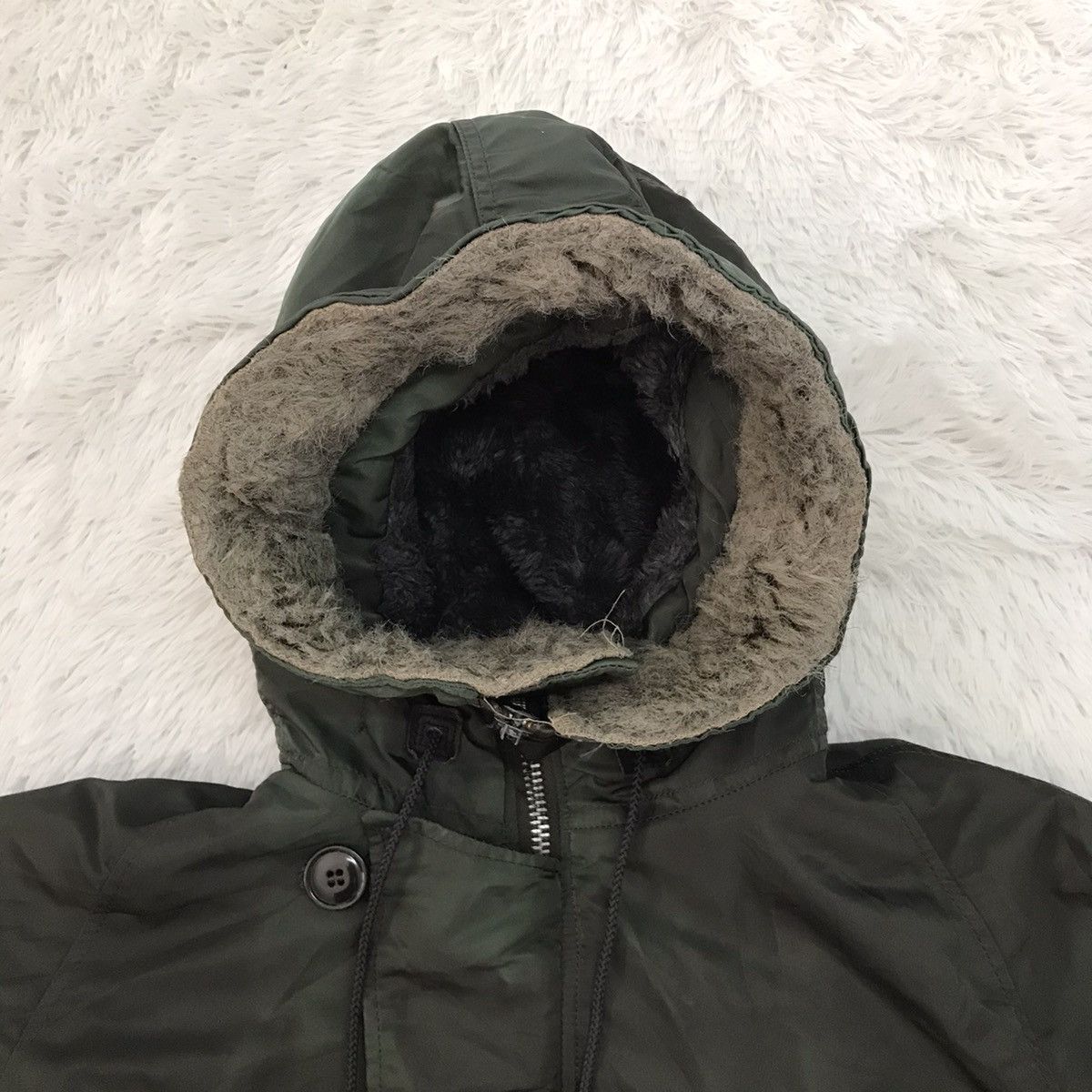 Alpha Industries Vtg Sun Faded Alpha Industries Type N-3B(N) Parka Jacket Size US L / EU 52-54 / 3 - 8 Thumbnail