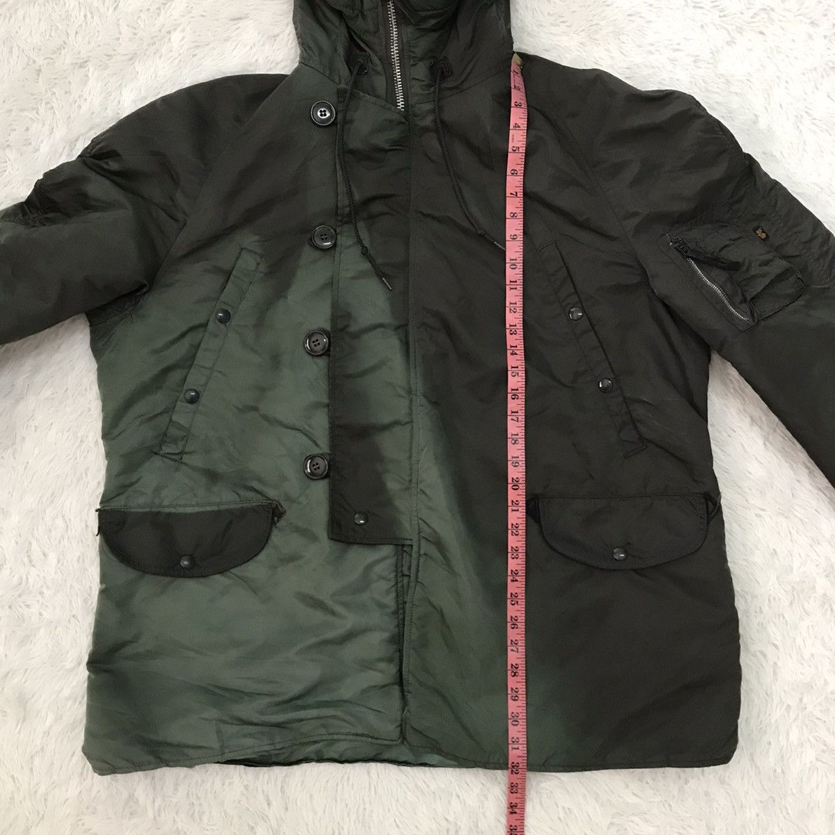 Alpha Industries Vtg Sun Faded Alpha Industries Type N-3B(N) Parka Jacket Size US L / EU 52-54 / 3 - 20 Thumbnail