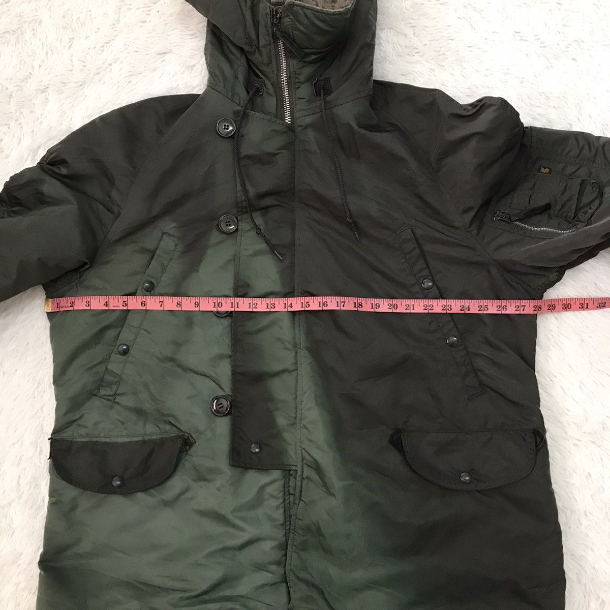 Alpha Industries Vtg Sun Faded Alpha Industries Type N-3B(N) Parka Jacket Size US L / EU 52-54 / 3 - 19 Thumbnail