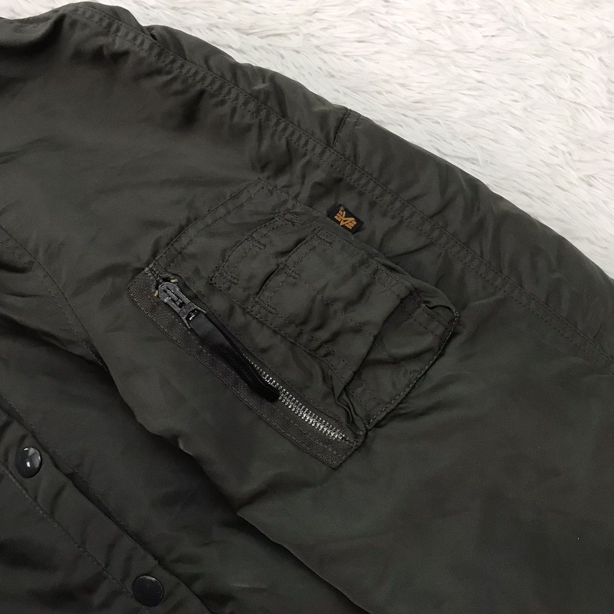 Alpha Industries Vtg Sun Faded Alpha Industries Type N-3B(N) Parka Jacket Size US L / EU 52-54 / 3 - 9 Thumbnail