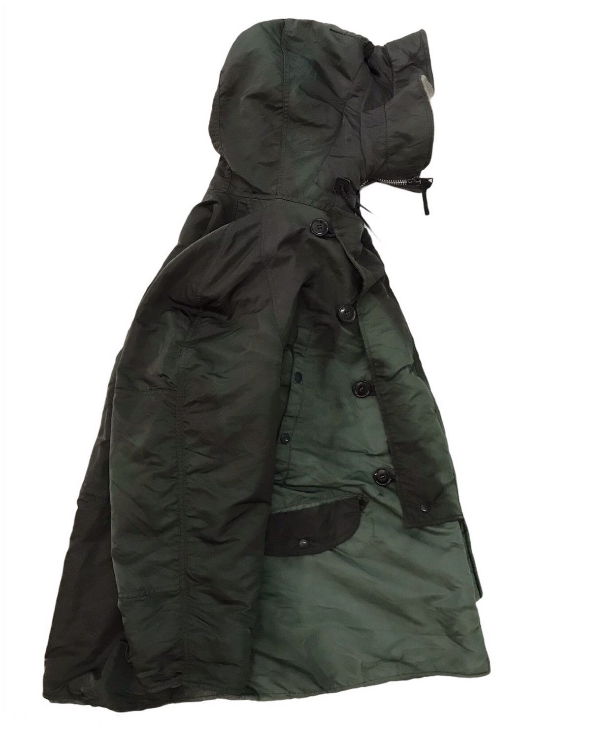 Alpha Industries Vtg Sun Faded Alpha Industries Type N-3B(N) Parka Jacket Size US L / EU 52-54 / 3 - 1 Thumbnail