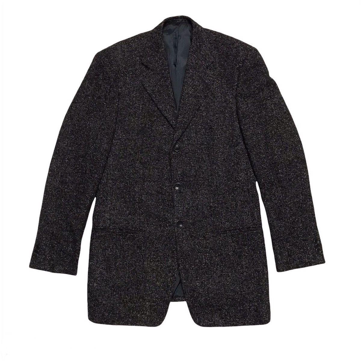 Armani Armani Collezioni Alpaca Jacket Coat Made in Italy Size US M / EU 48-50 / 2 - 1 Thumbnail