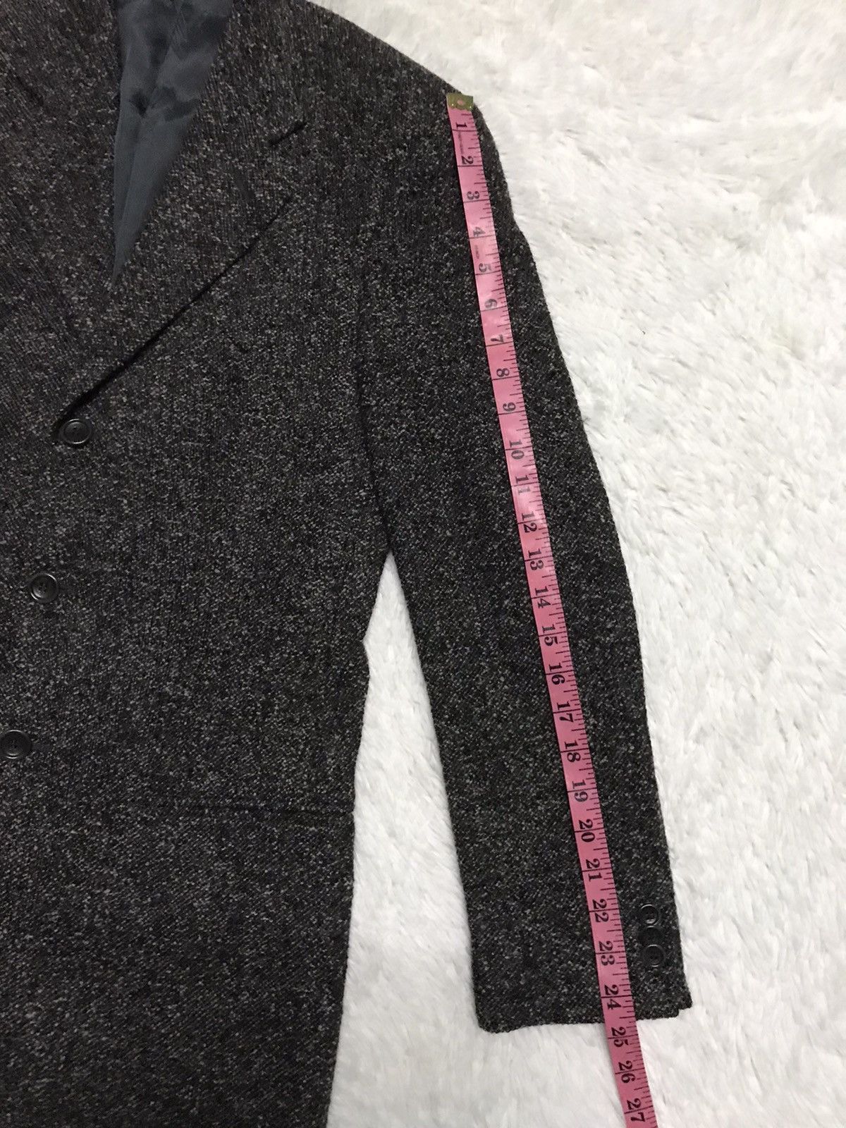 Armani Armani Collezioni Alpaca Jacket Coat Made in Italy Size US M / EU 48-50 / 2 - 21 Thumbnail