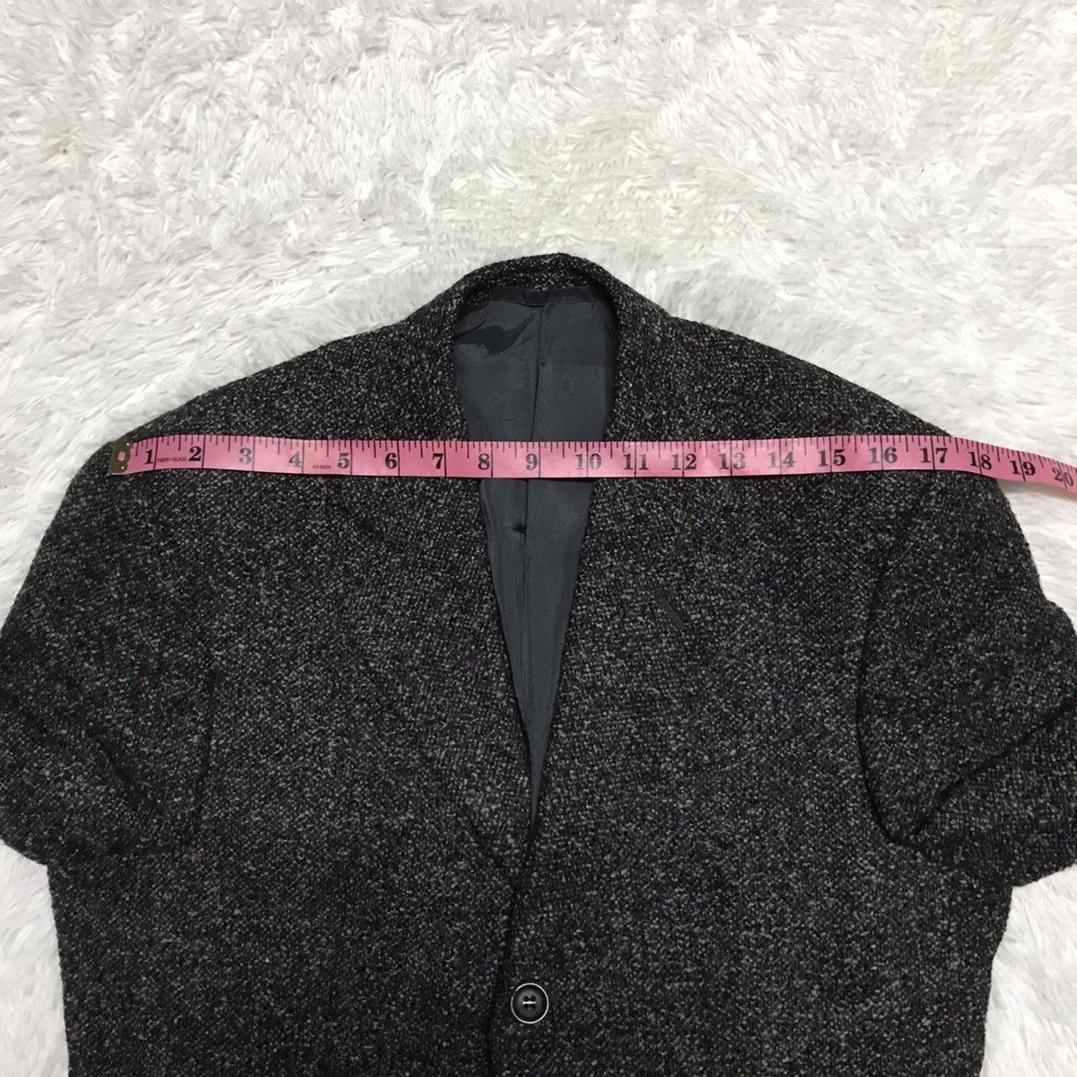 Armani Armani Collezioni Alpaca Jacket Coat Made in Italy Size US M / EU 48-50 / 2 - 20 Thumbnail