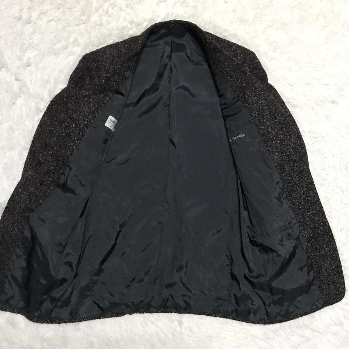 Armani Armani Collezioni Alpaca Jacket Coat Made in Italy Size US M / EU 48-50 / 2 - 12 Thumbnail