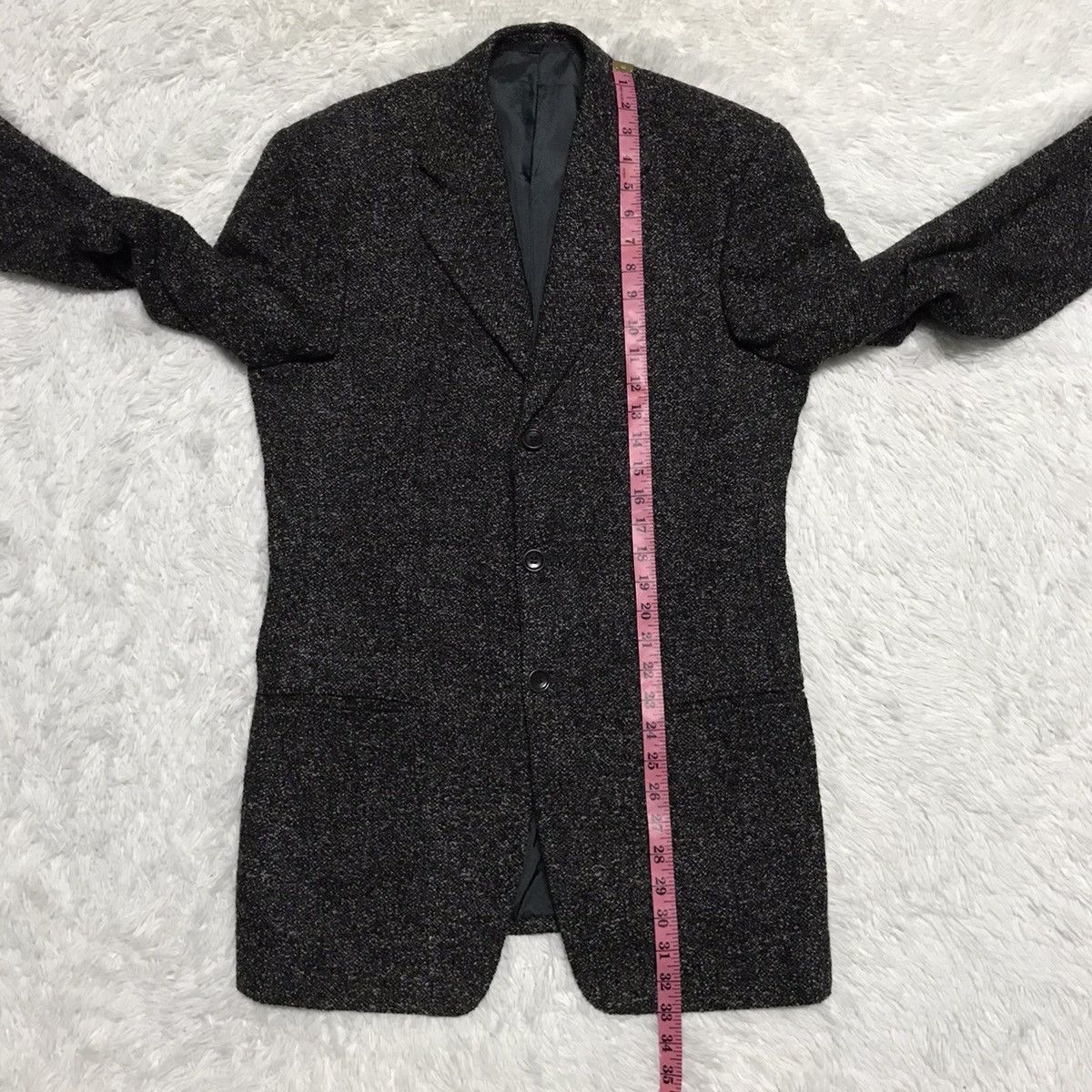 Armani Armani Collezioni Alpaca Jacket Coat Made in Italy Size US M / EU 48-50 / 2 - 19 Thumbnail
