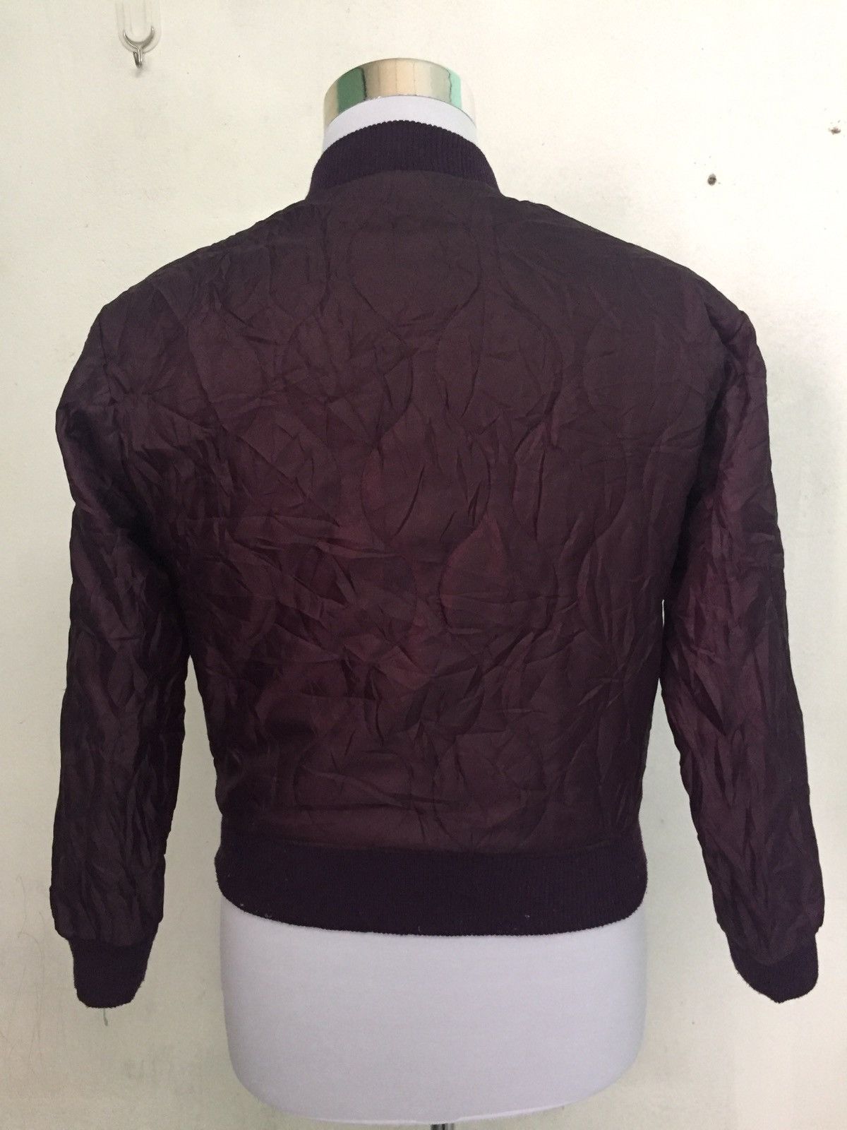 Japanese Brand Velvet Flowers Birds Sukajan Style Jacket Size US S / EU 44-46 / 1 - 8 Thumbnail