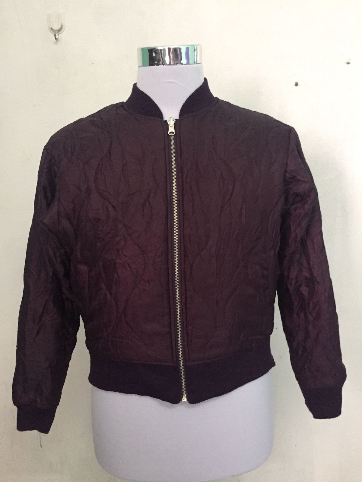 Japanese Brand Velvet Flowers Birds Sukajan Style Jacket Size US S / EU 44-46 / 1 - 7 Thumbnail