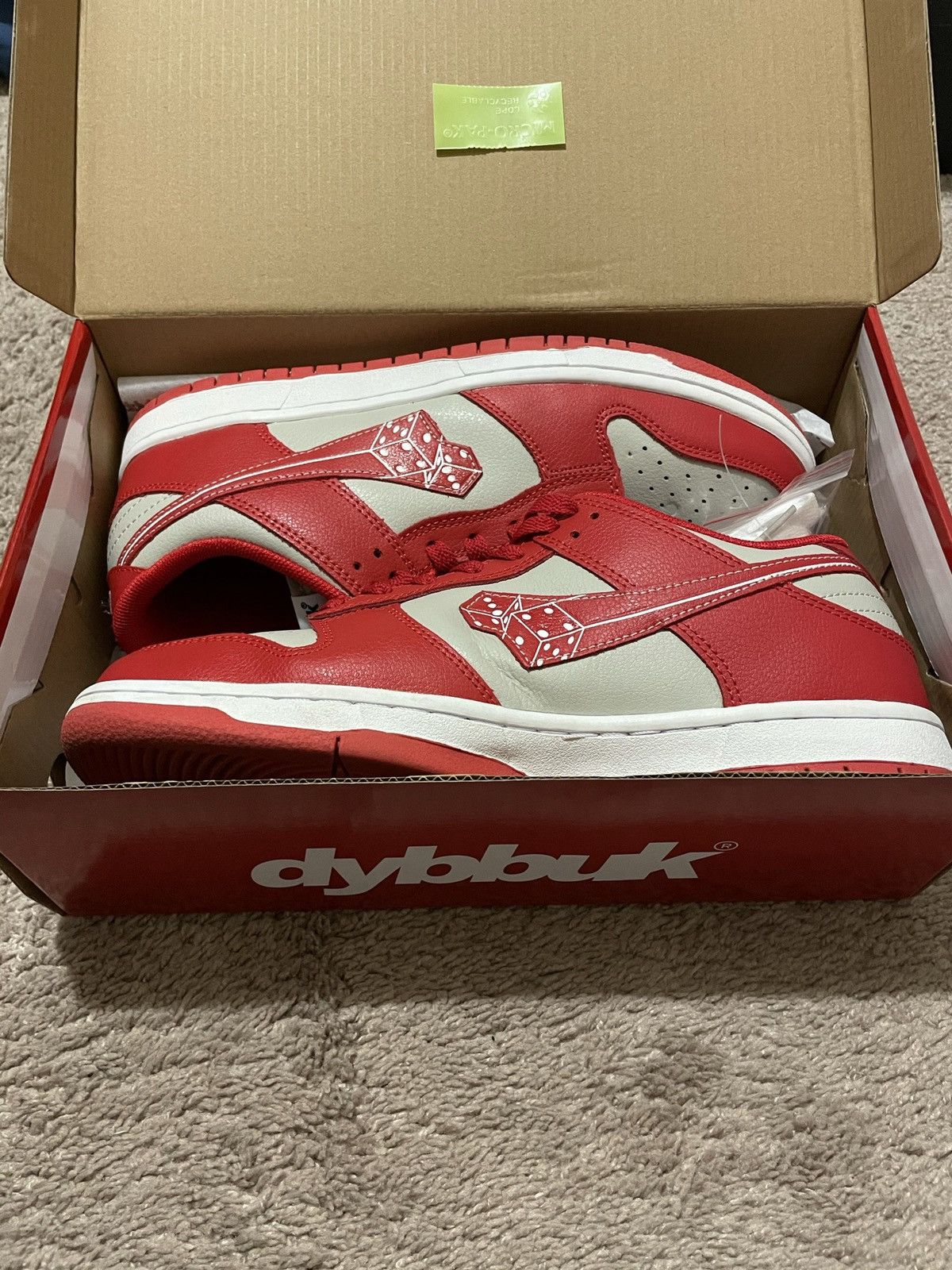 Dybbuk Donnythedybbuk Lucky 7’s Dunk UNLV Size 9 Size US 9 / EU 42 - 10 Thumbnail