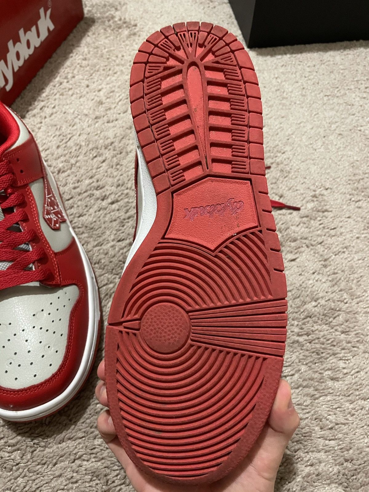 Dybbuk Donnythedybbuk Lucky 7’s Dunk UNLV Size 9 Size US 9 / EU 42 - 9 Thumbnail