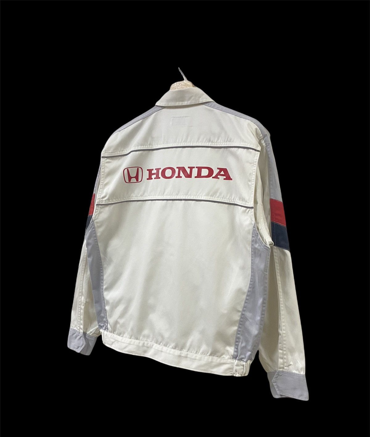 Honda Vtg🔥Honda Racing Team Staff Track Cotton Jacket Size US L / EU 52-54 / 3 - 10 Thumbnail