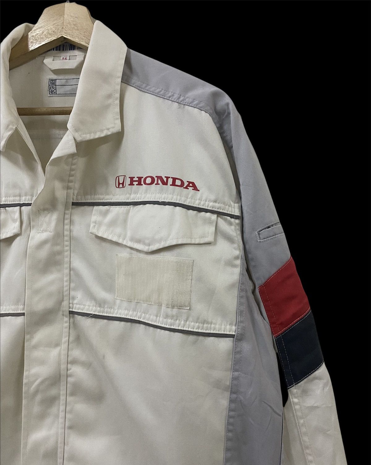 Honda Vtg🔥Honda Racing Team Staff Track Cotton Jacket Size US L / EU 52-54 / 3 - 4 Thumbnail