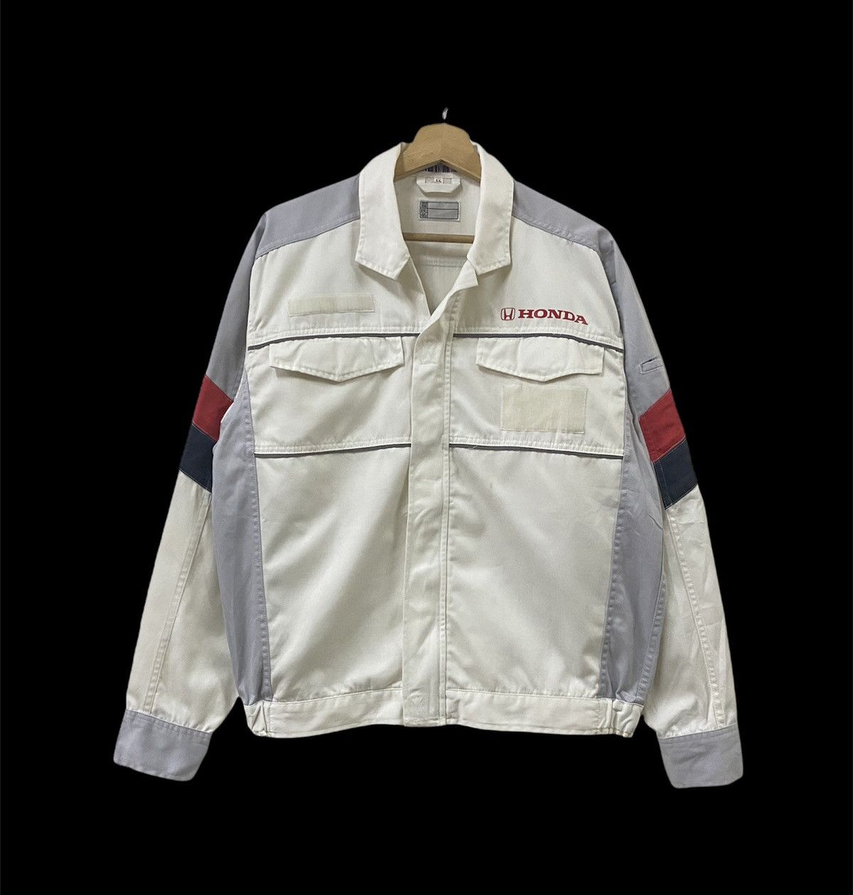 Honda Vtg🔥Honda Racing Team Staff Track Cotton Jacket Size US L / EU 52-54 / 3 - 2 Thumbnail